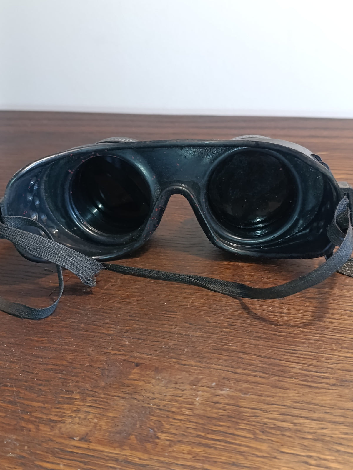Anciennes lunettes de soudeur à verres ronds – collection