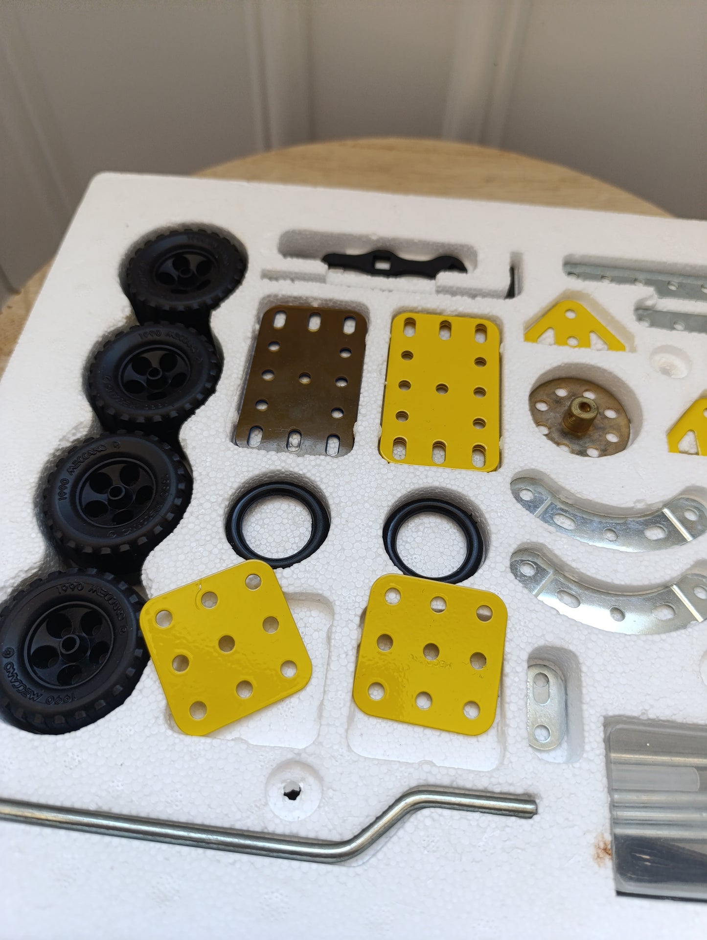 Meccano vintage métal – Modèle 1 – 15 constructions – Boîte rétro