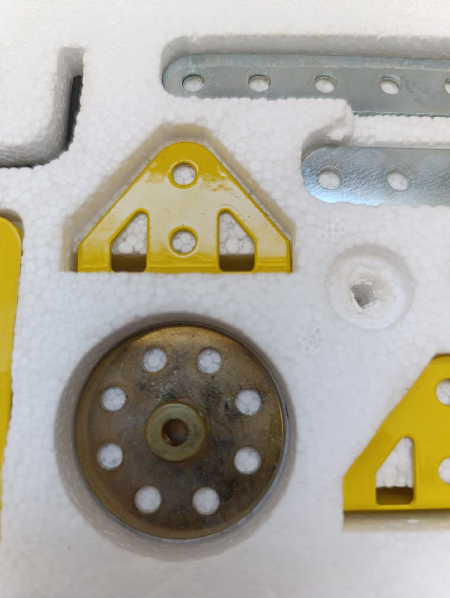 Meccano vintage métal – Modèle 1 – 15 constructions – Boîte rétro