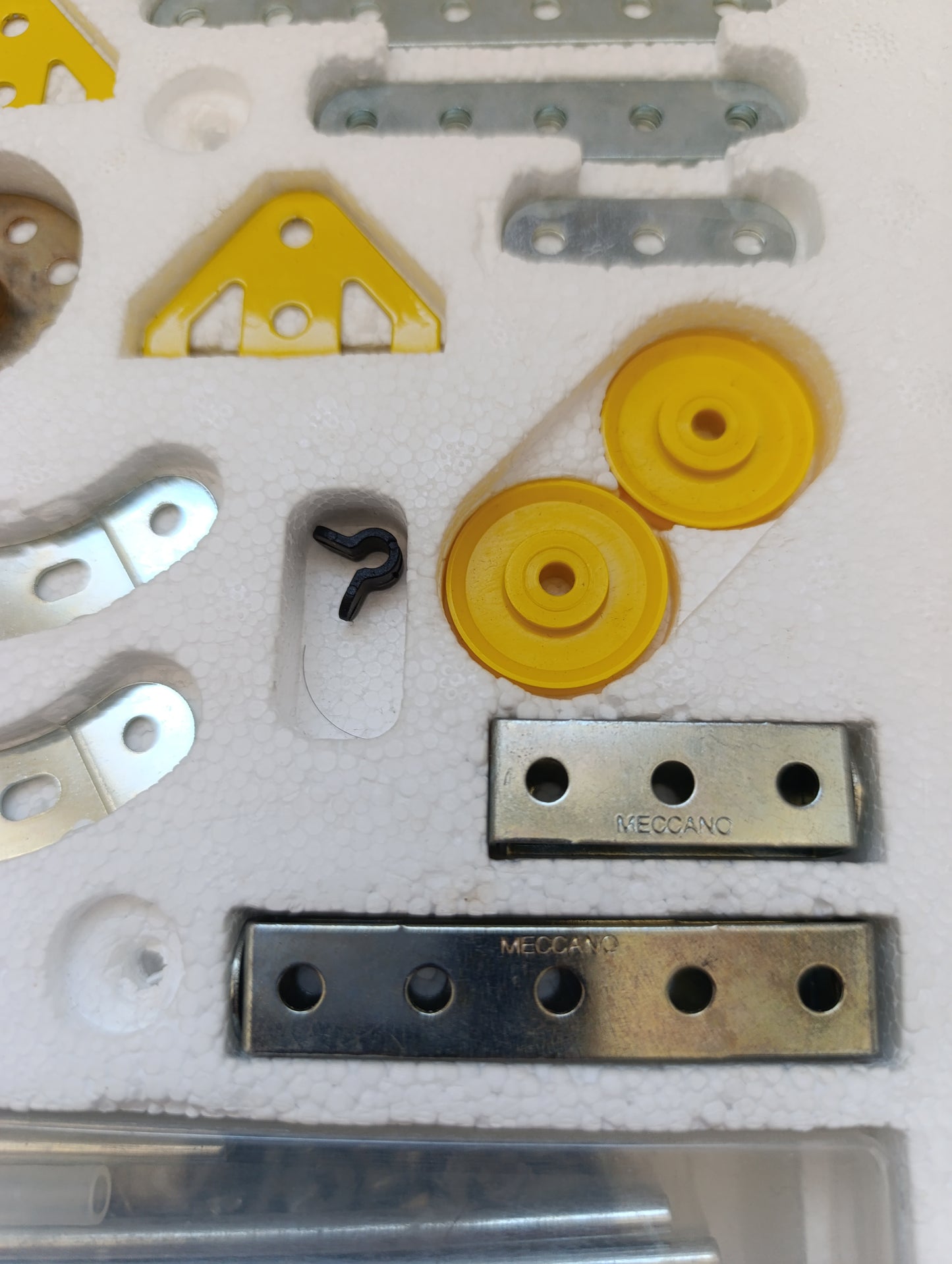 Meccano vintage métal – Modèle 1 – 15 constructions – Boîte rétro