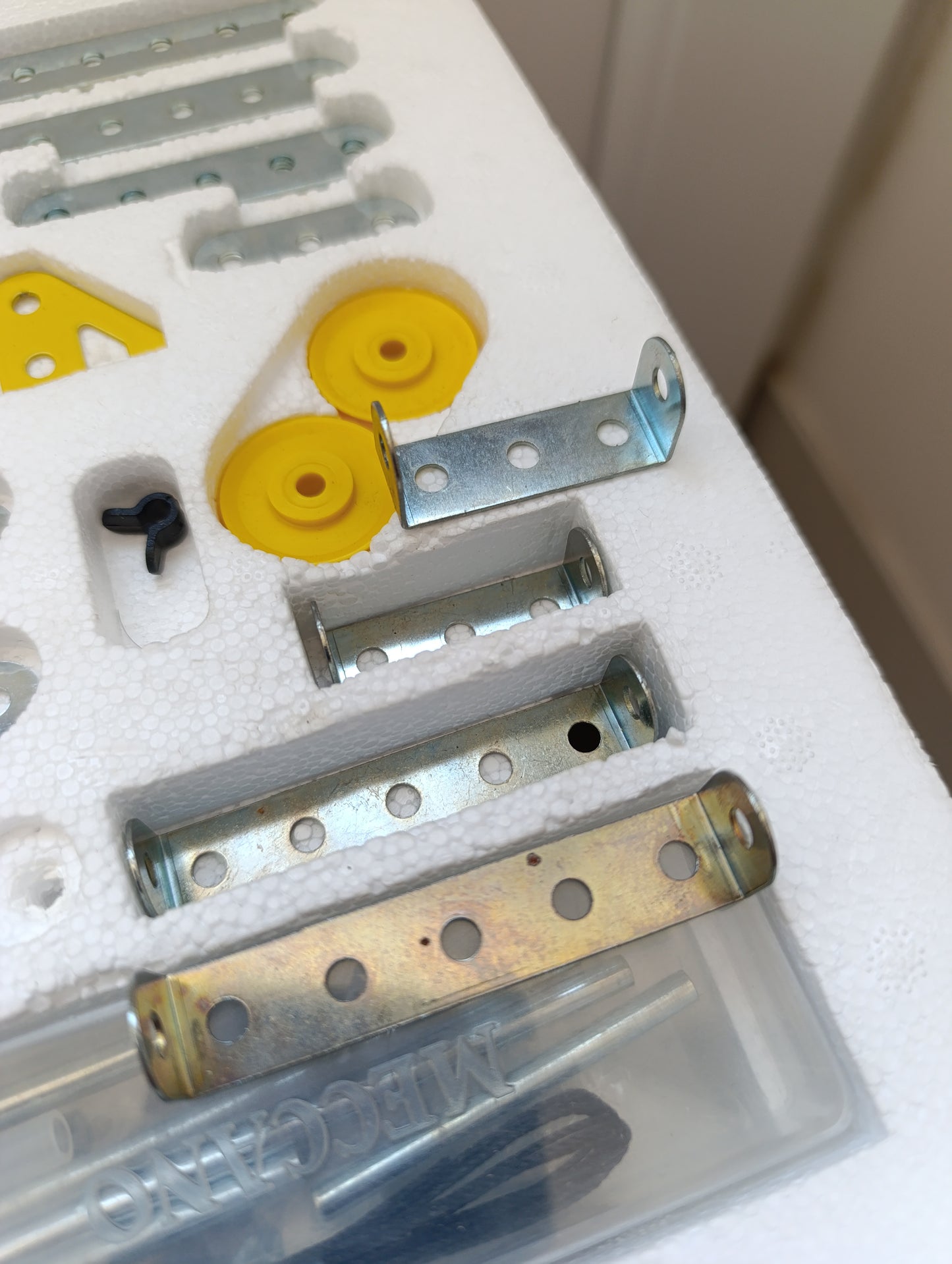 Meccano vintage métal – Modèle 1 – 15 constructions – Boîte rétro
