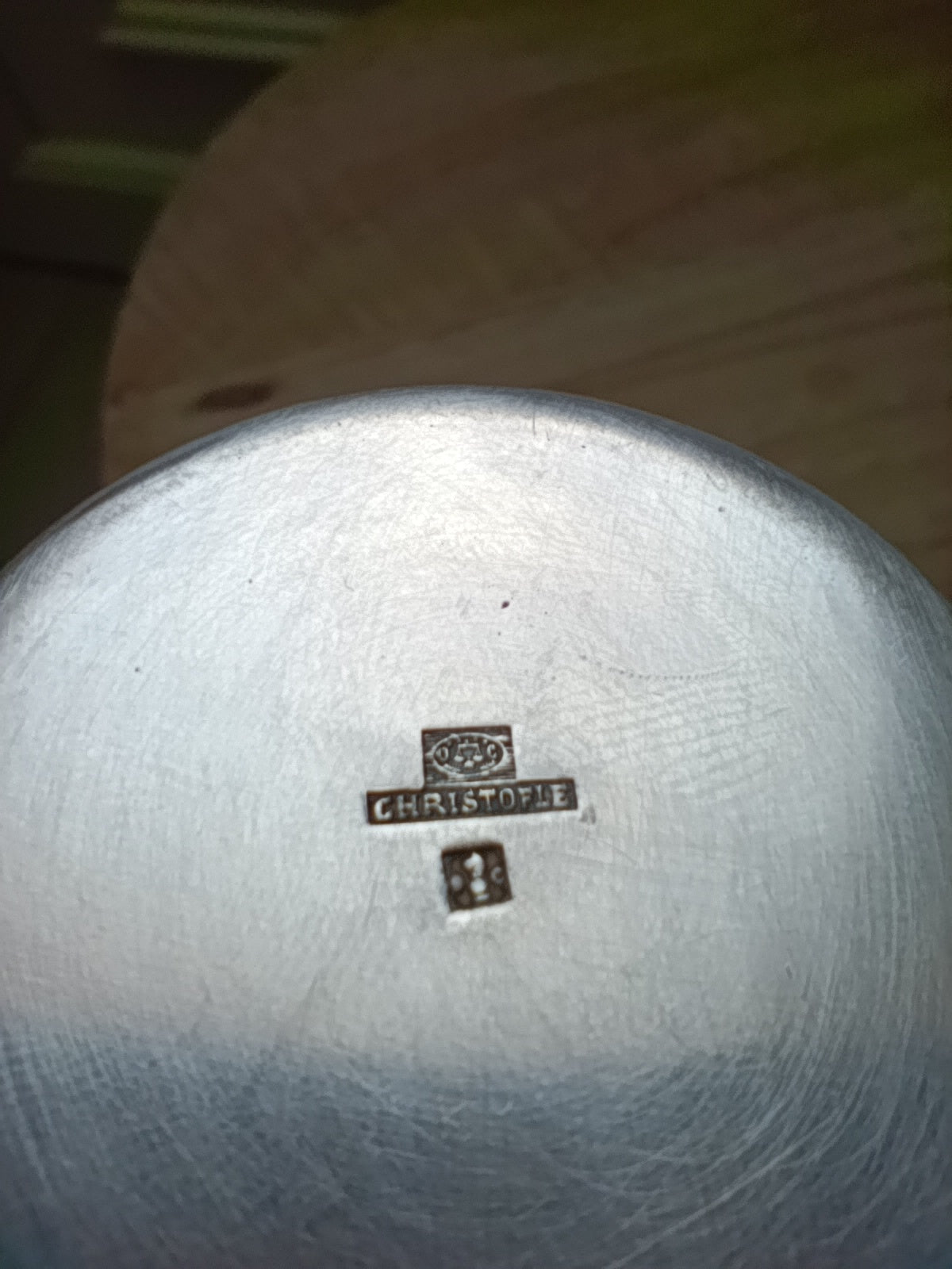 Gobelet Christofle en métal argenté – 161g – Collection luxe vintage