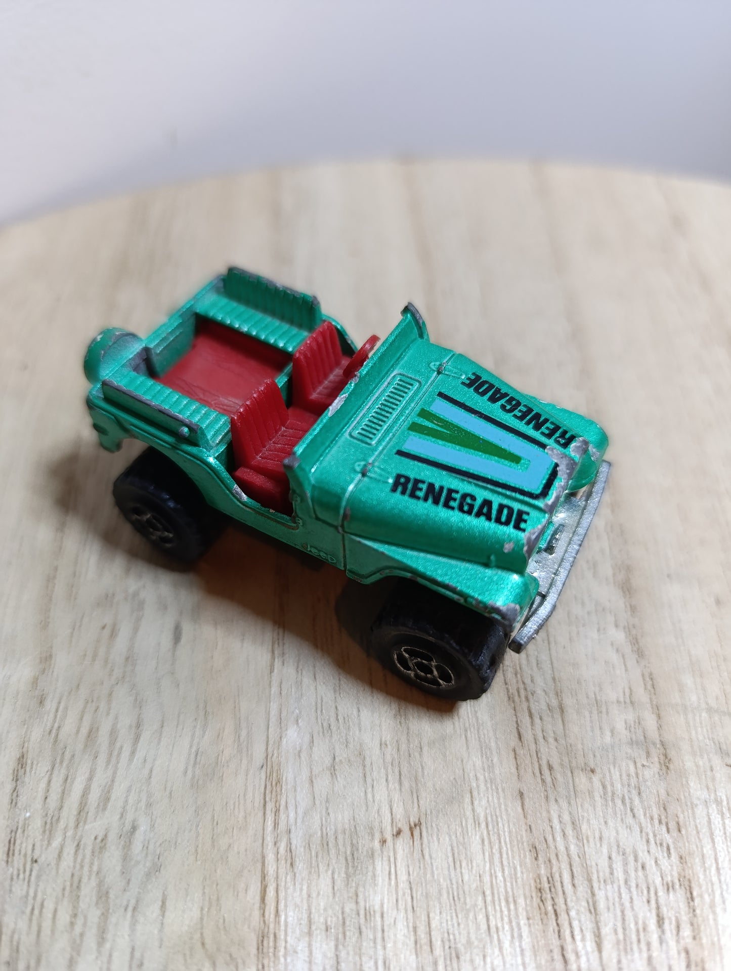 Jeep Renegade 4x4 Majorette vintage – Made in France – 1970s