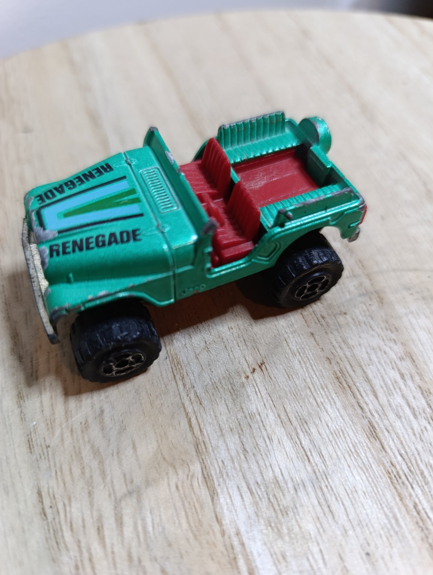 Jeep Renegade 4x4 Majorette vintage – Made in France – 1970s