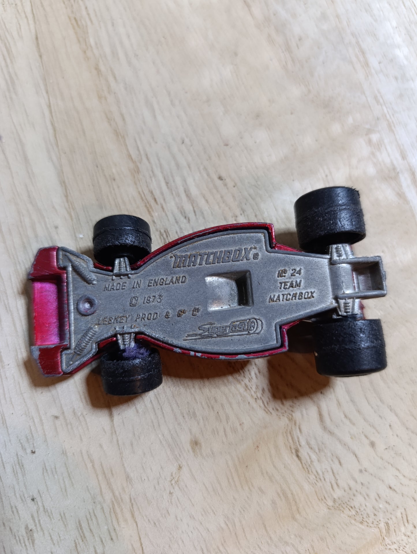 🏎️ Matchbox Superfast No. 24 "Team Matchbox" – 1973