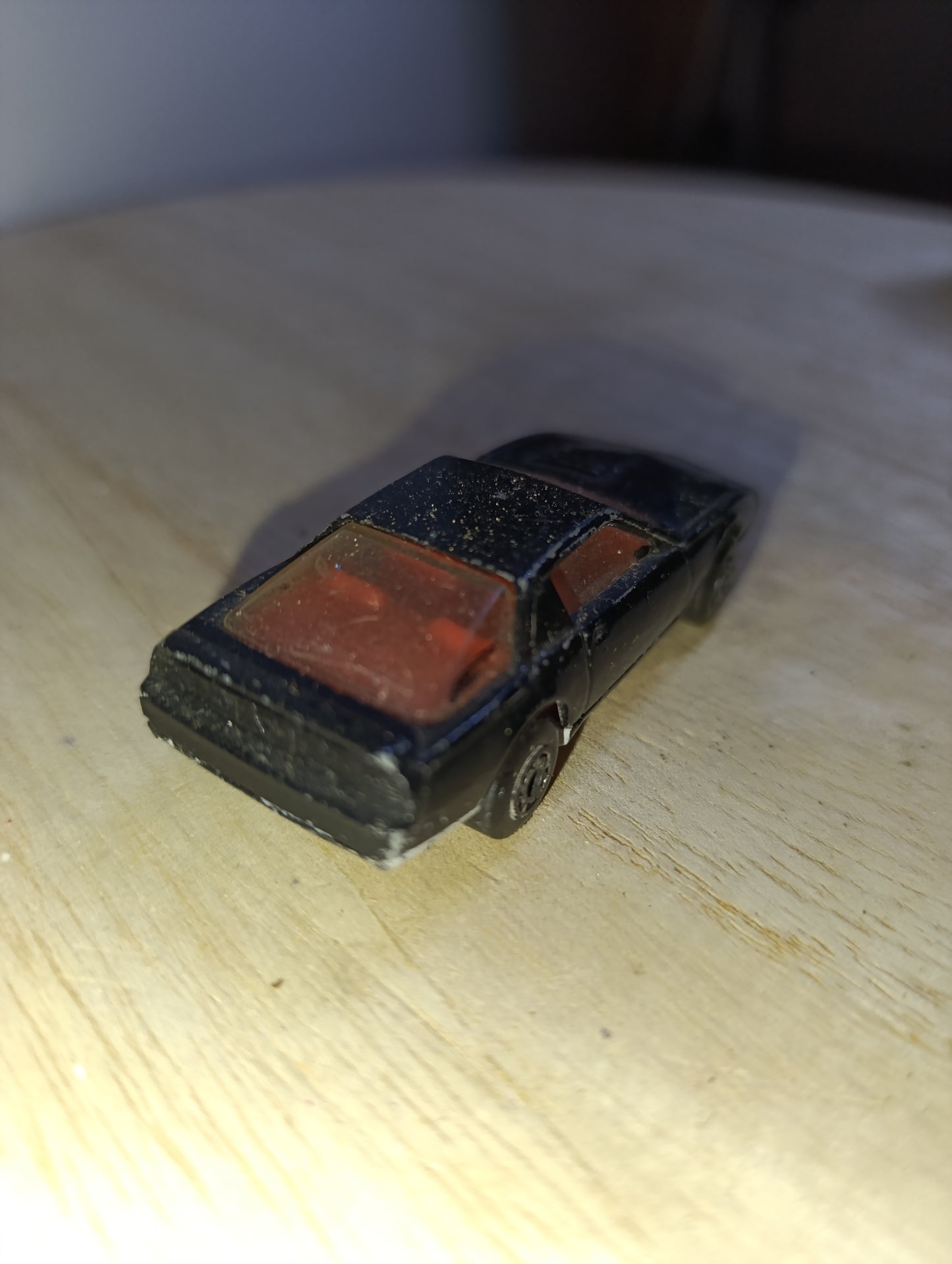Pontiac Firebird 1982 Matchbox – miniature noire vintage