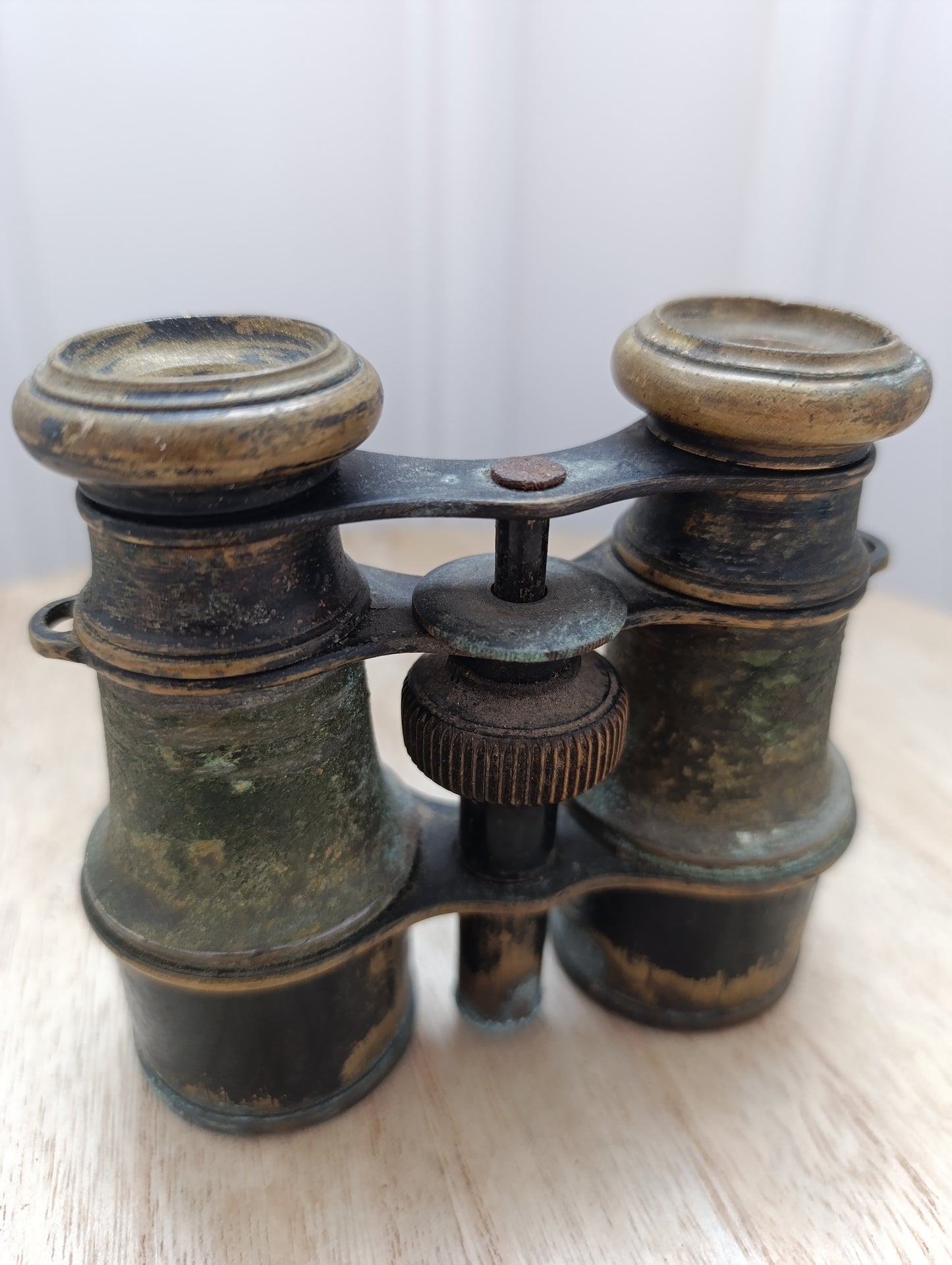 Jumelles de théâtre anciennes – Laiton et métal patiné