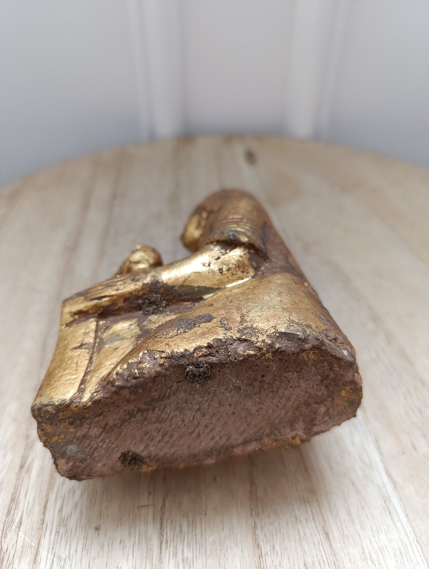 Statuette égyptienne dorée – reproduction ancienne