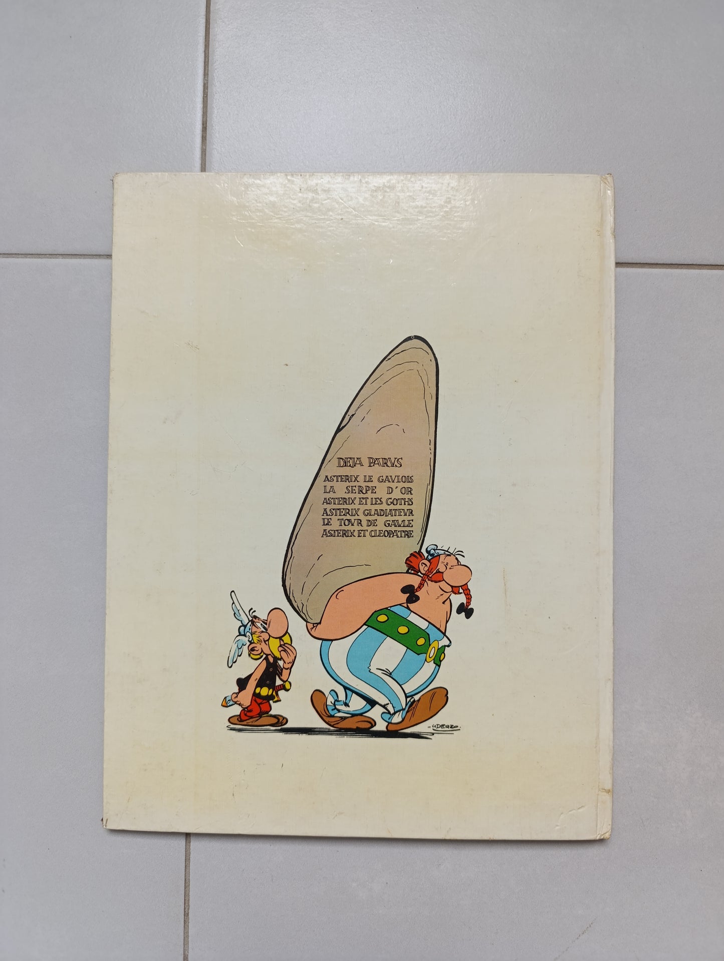 Astérix – La Serpe d’or (Dargaud S.A., 3ᵉ trimestre 1963)