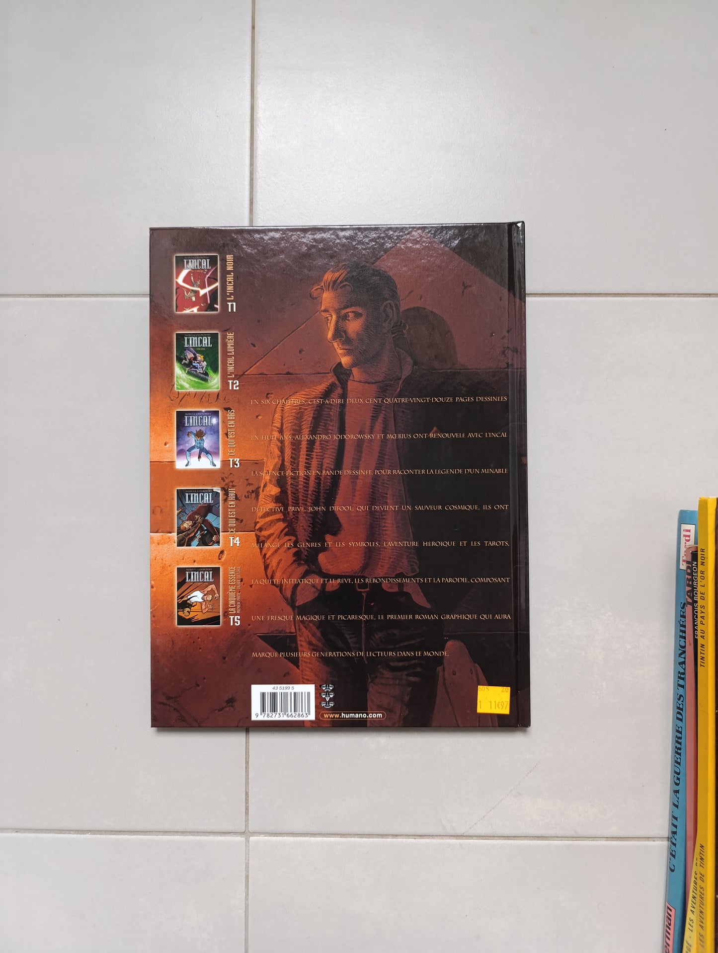 Moebius & Jodorowsky – L’Incal T5 : La Cinquième Essence (1) – 2004