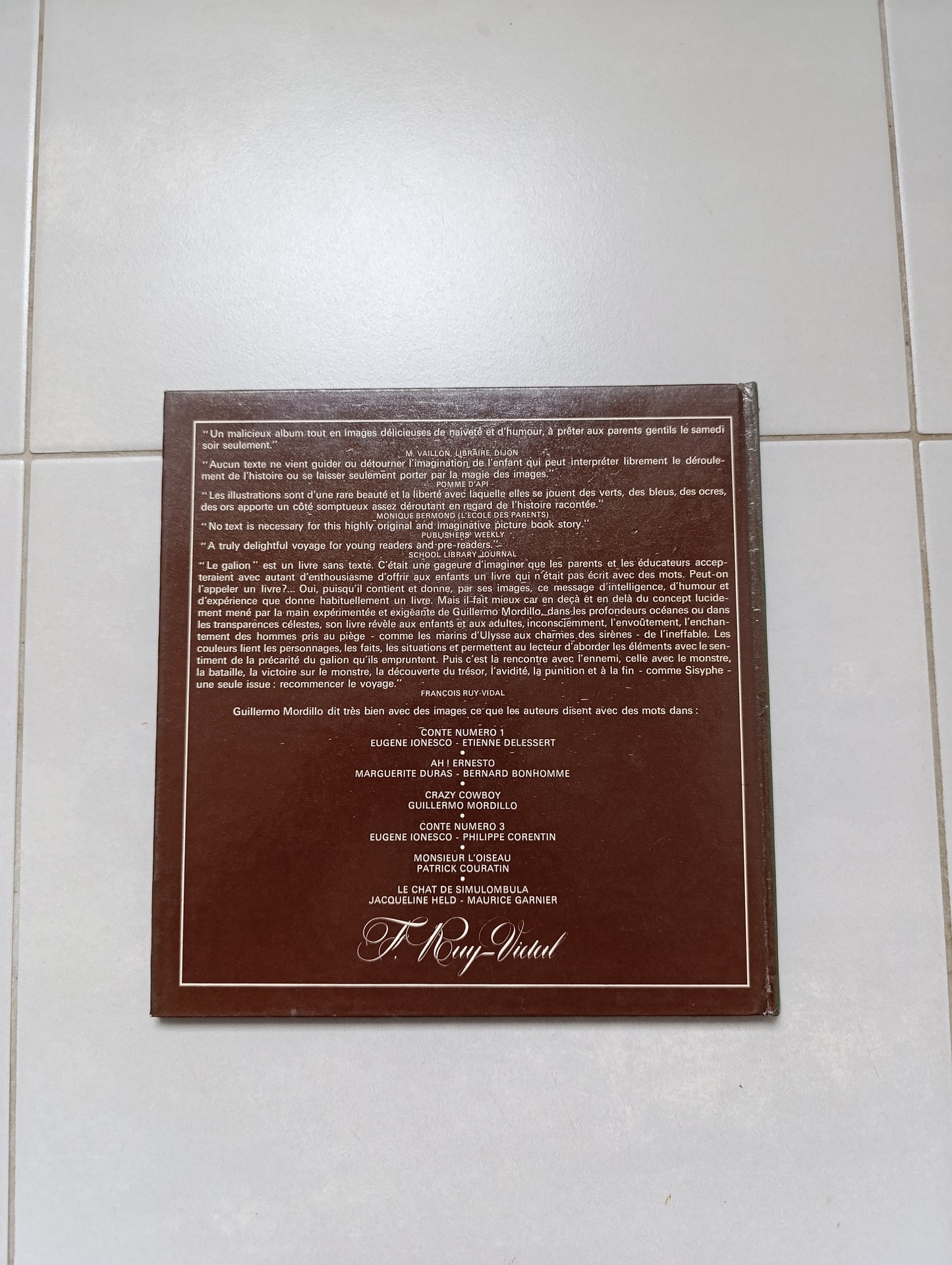 Guillermo Mordillo – Le Galion – Éditions F. Roy-Vidal