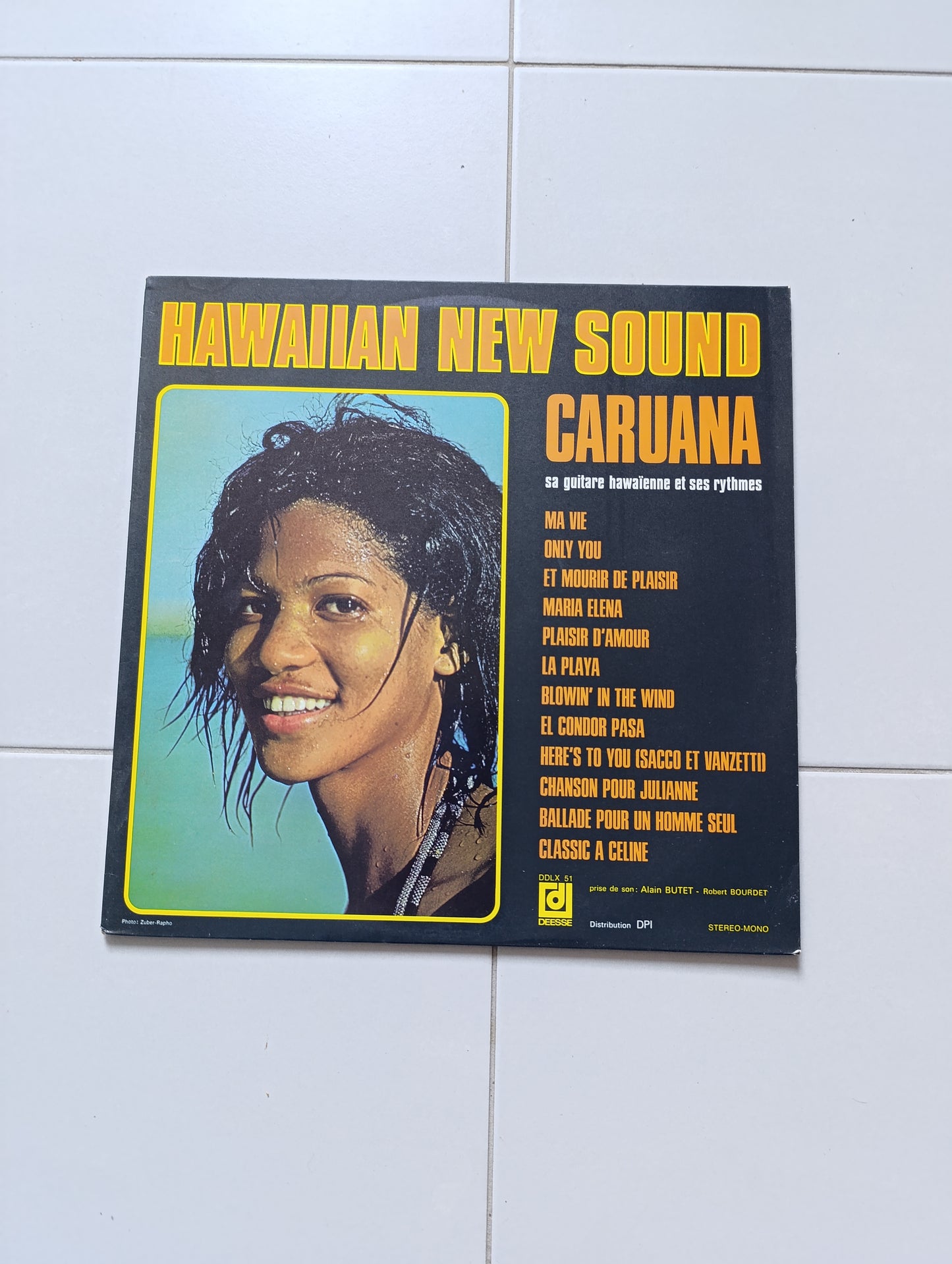 33 tours exotica – Caruana – Hawaiian New Sound