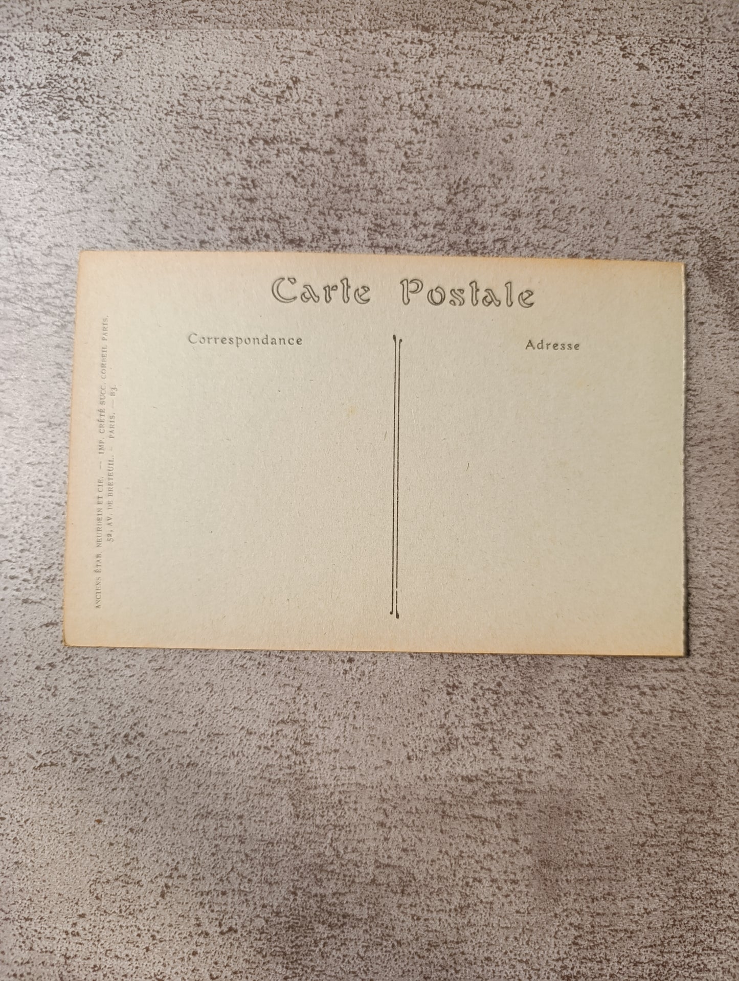 Vézelay – La Cordelle – carte postale ancienne