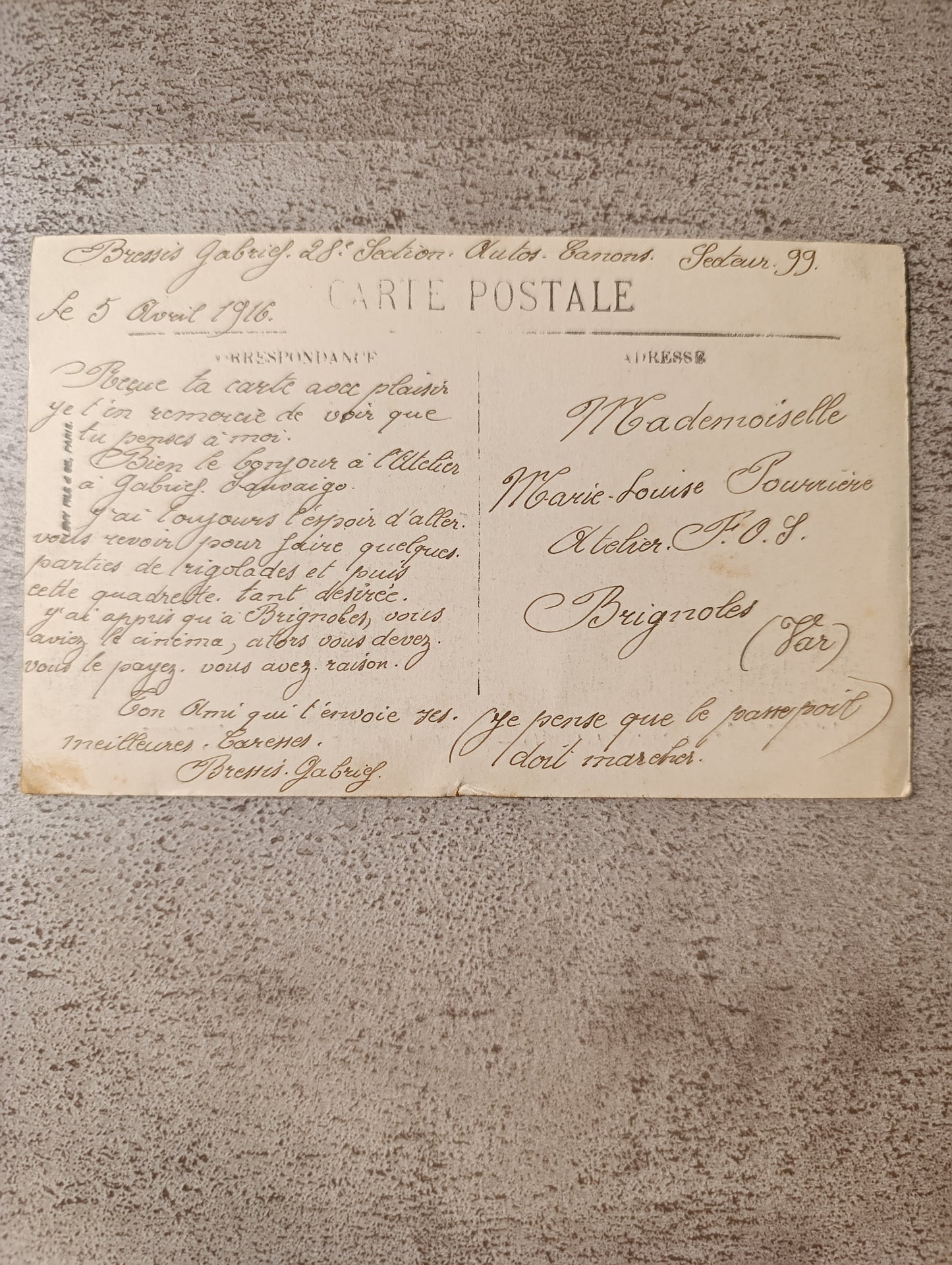 Reims – Guerre européenne 1914-1915 – Rue de l’Université (École professionnelle) – carte postale ancienne