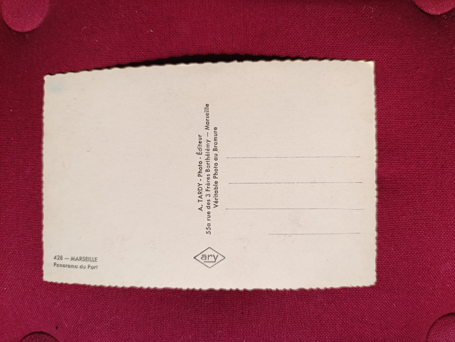 Marseille – Panorama du Port