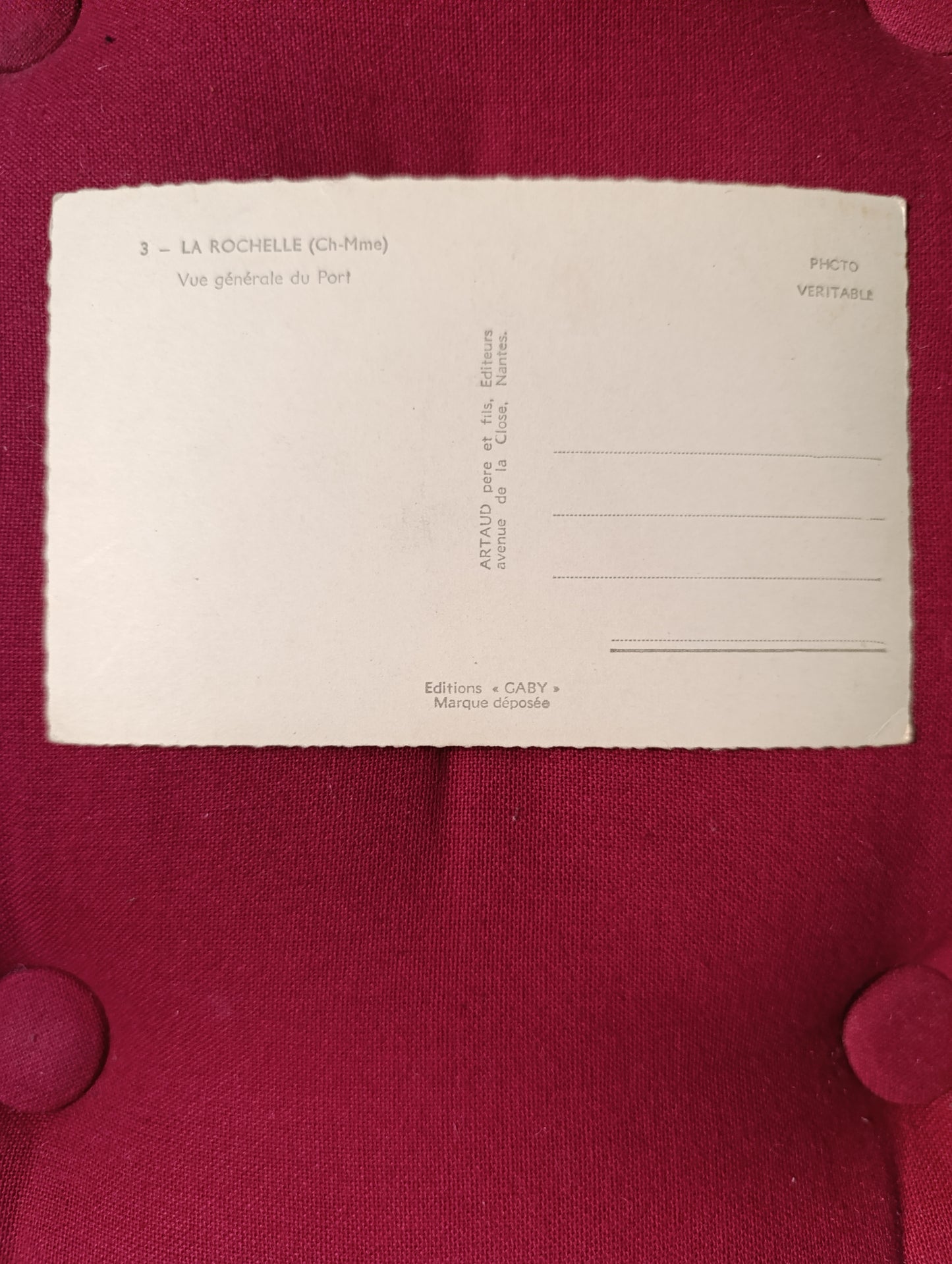 La Rochelle – Vue générale du Port