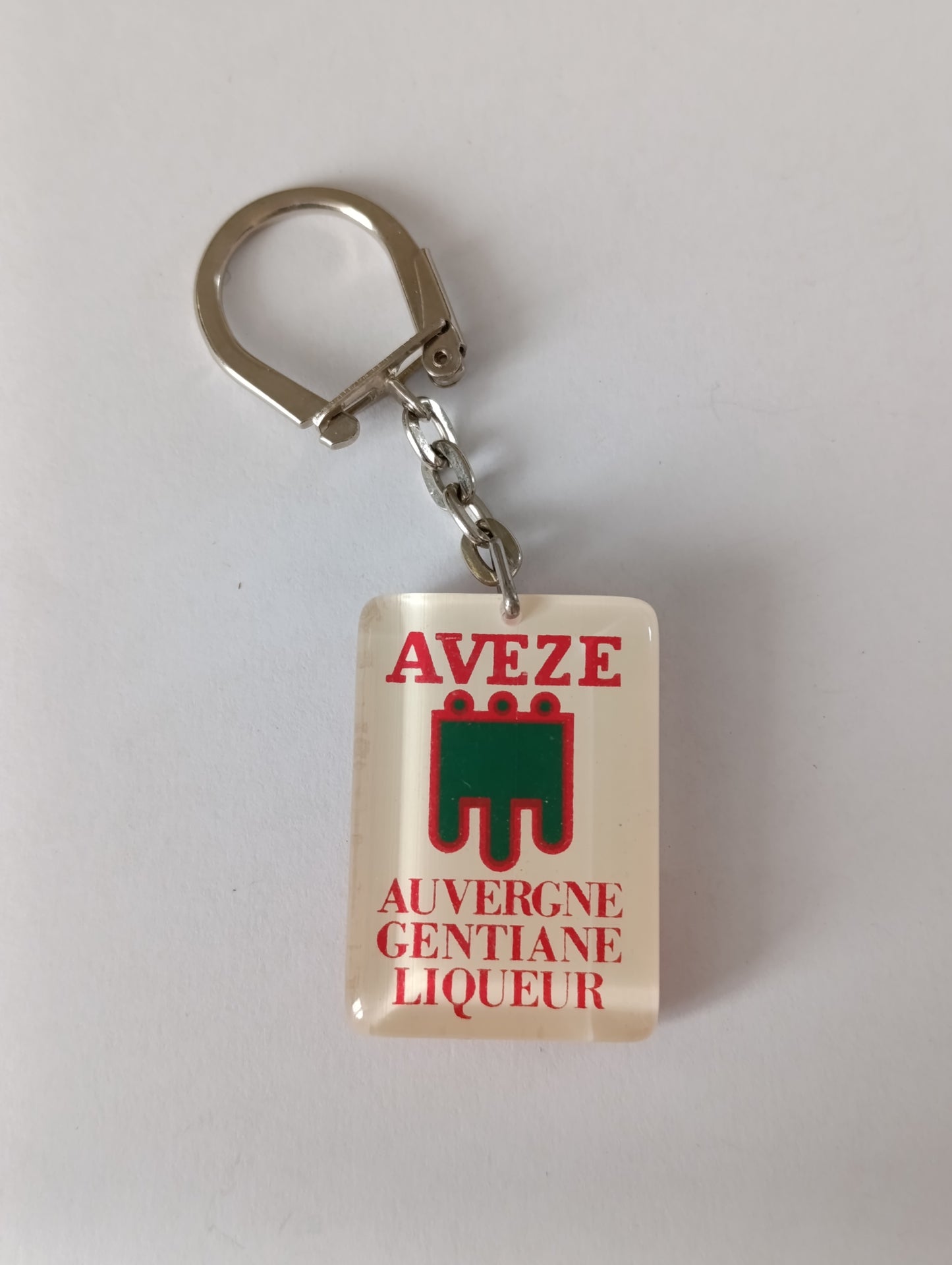 Porte-clés Publicitaire Aveze Gentiane Liqueur Auvergne Vintage