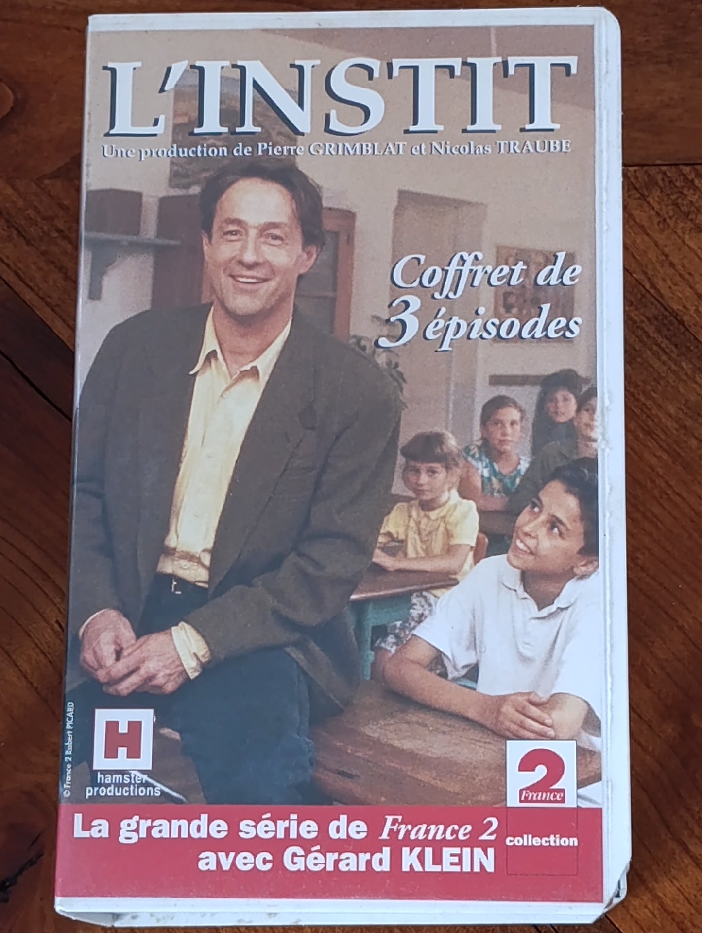 L’Instit – Coffret 3 épisodes – VHS.