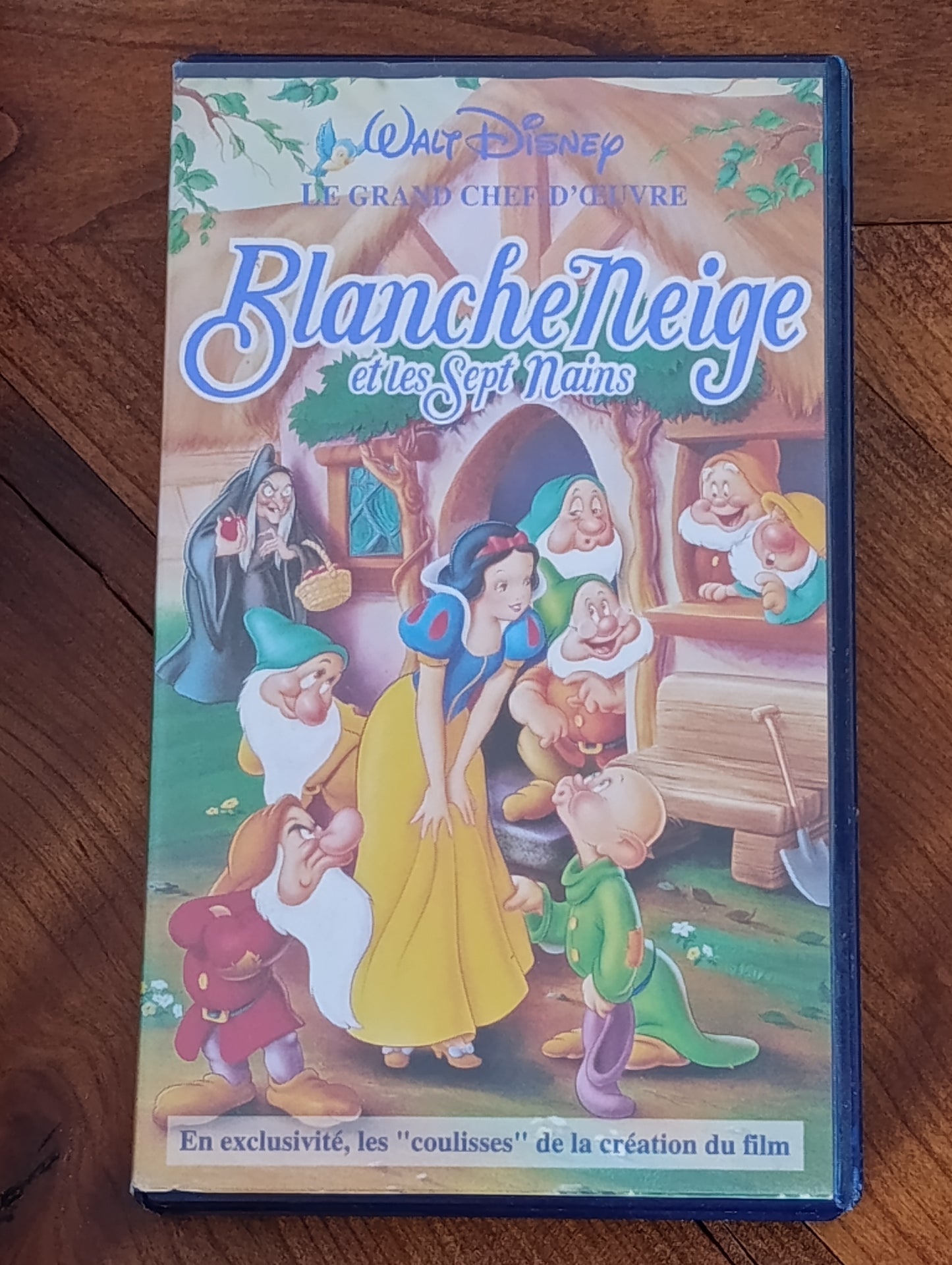 Cassette VHS Blanche-Neige et les Sept Nains Disney