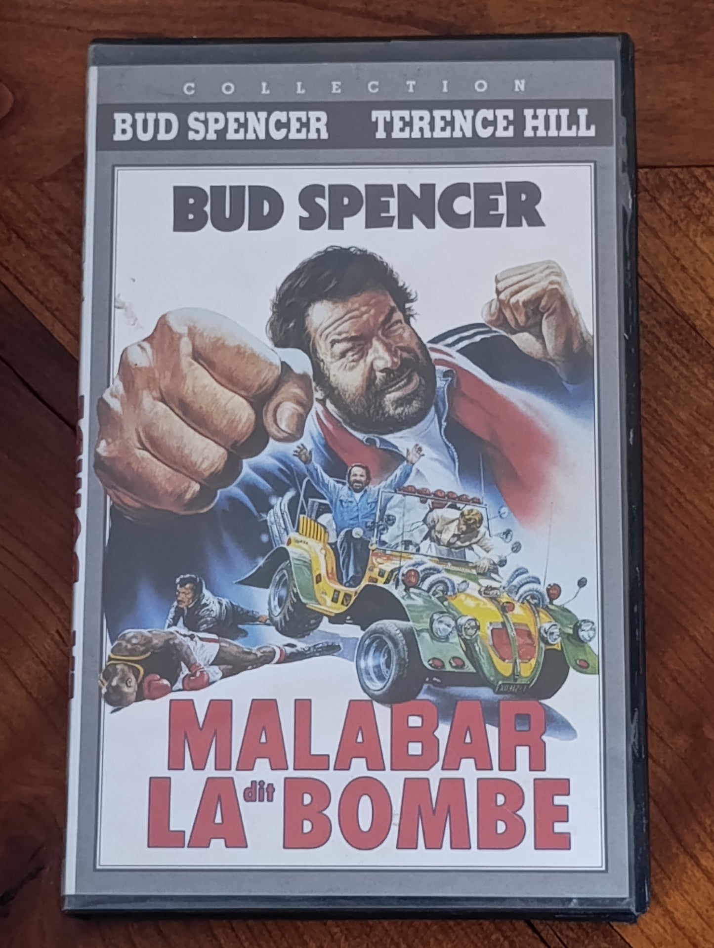 Cassette VHS Malabar dit La Bombe – Bud Spencer & Terence Hill