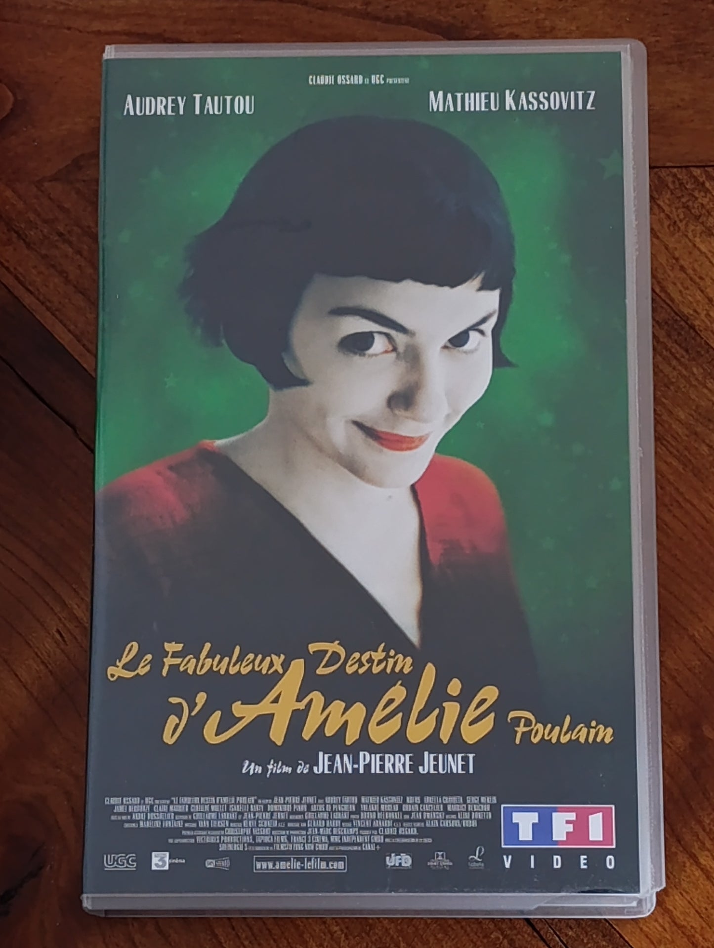 Cassette VHS Le Fabuleux Destin d’Amélie Poulain – Film culte français
