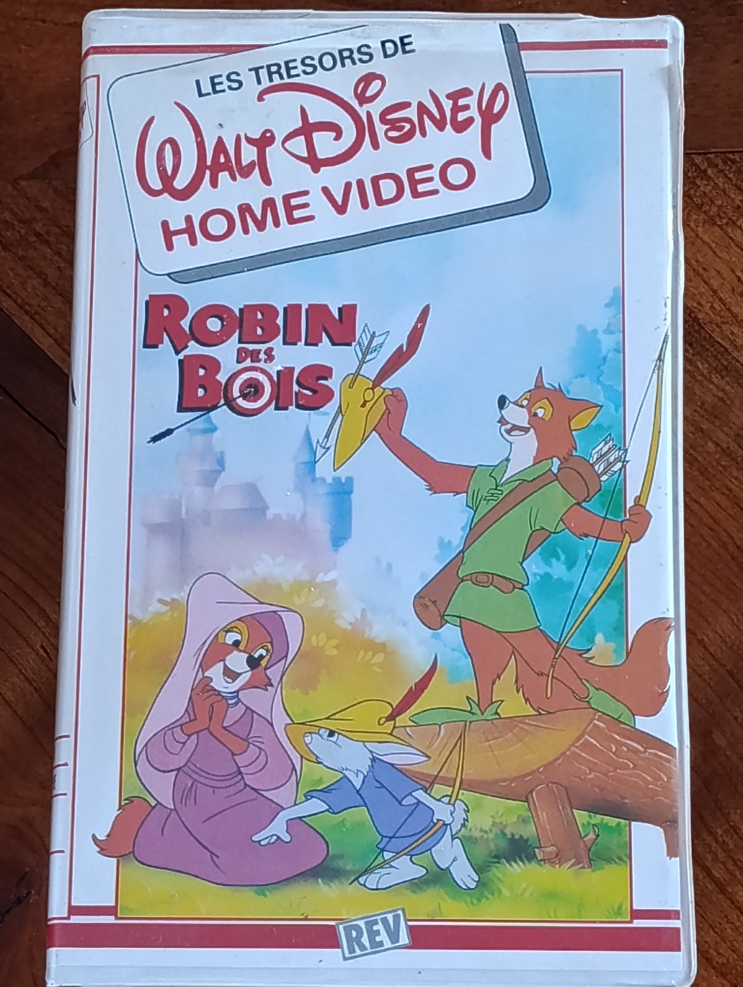 Cassette VHS Disney Robin des Bois Walt Disney Home Video dessin animé classique