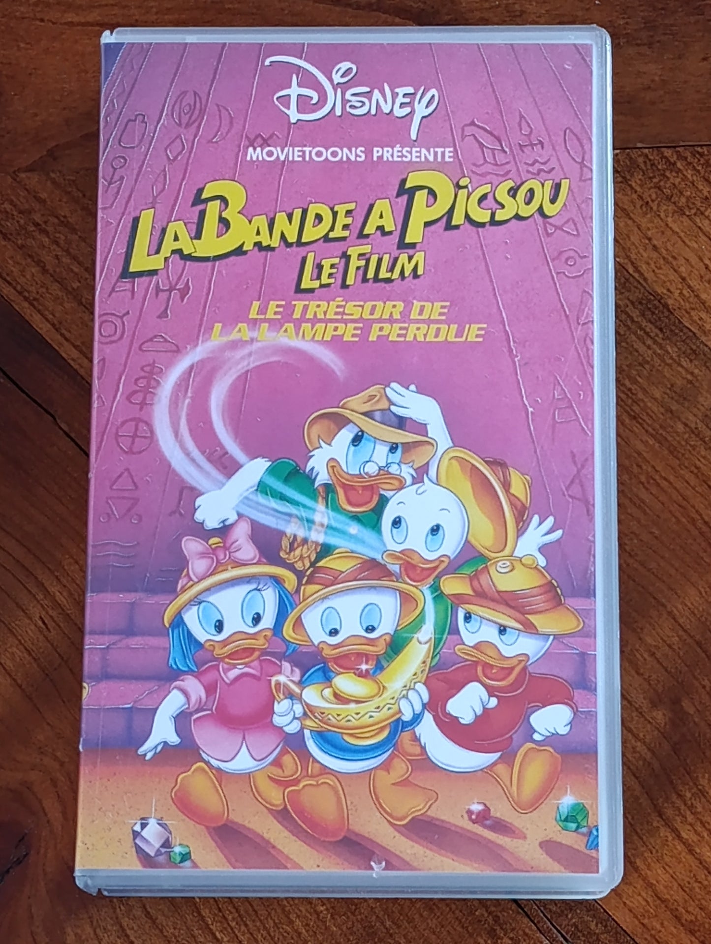 Cassette VHS Disney La Bande à Picsou le film Le trésor de la lampe perdue dessin animé