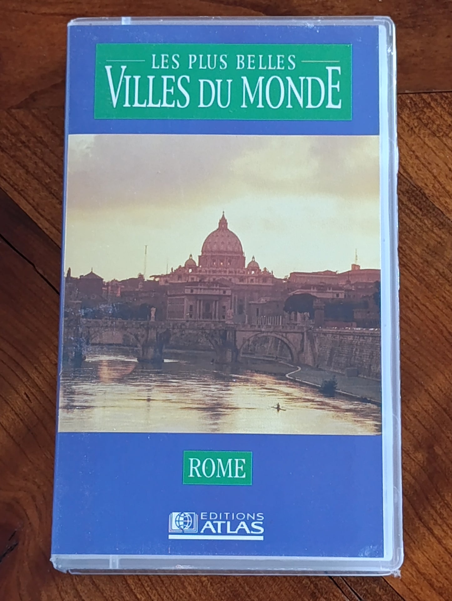 Cassette VHS Les plus belles villes du monde Rome documentaire voyage