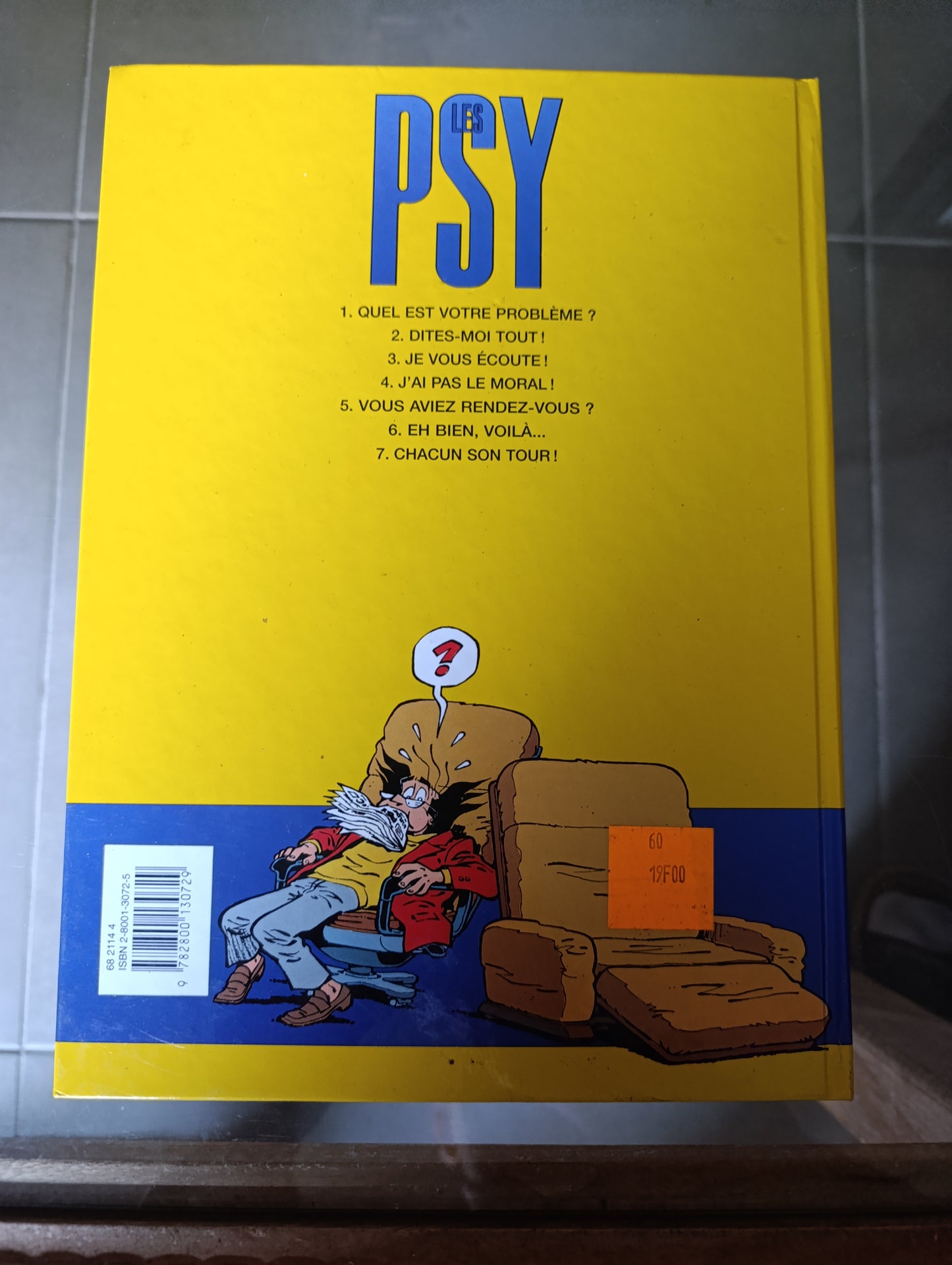 BD Les Psy Tome 3 Bédù Cauvin Dupuis série limitée