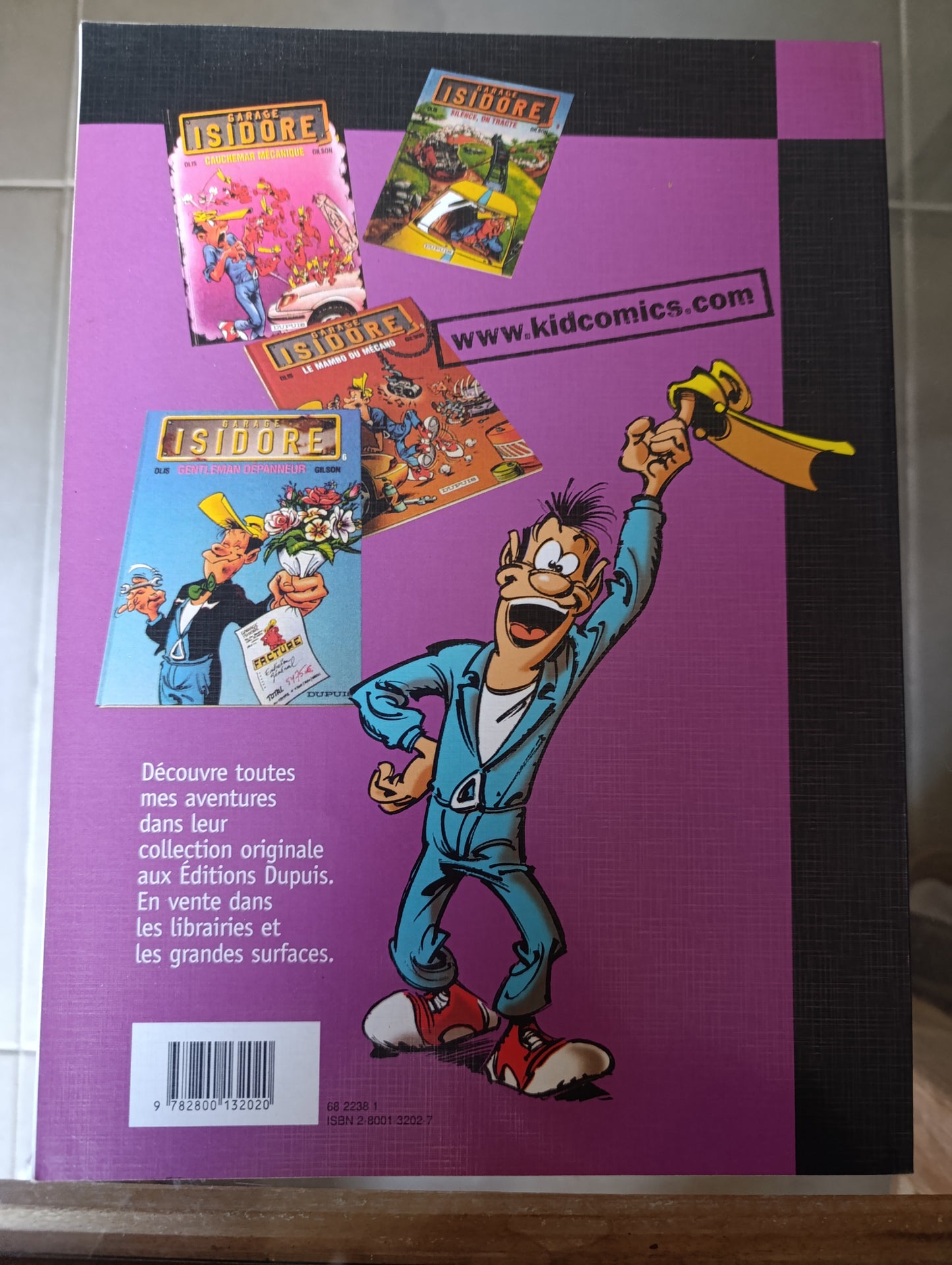 BD Garage Isidore Tome 4 Cauchemar Mécanique Olis Gilson Dupuis collection Pirate