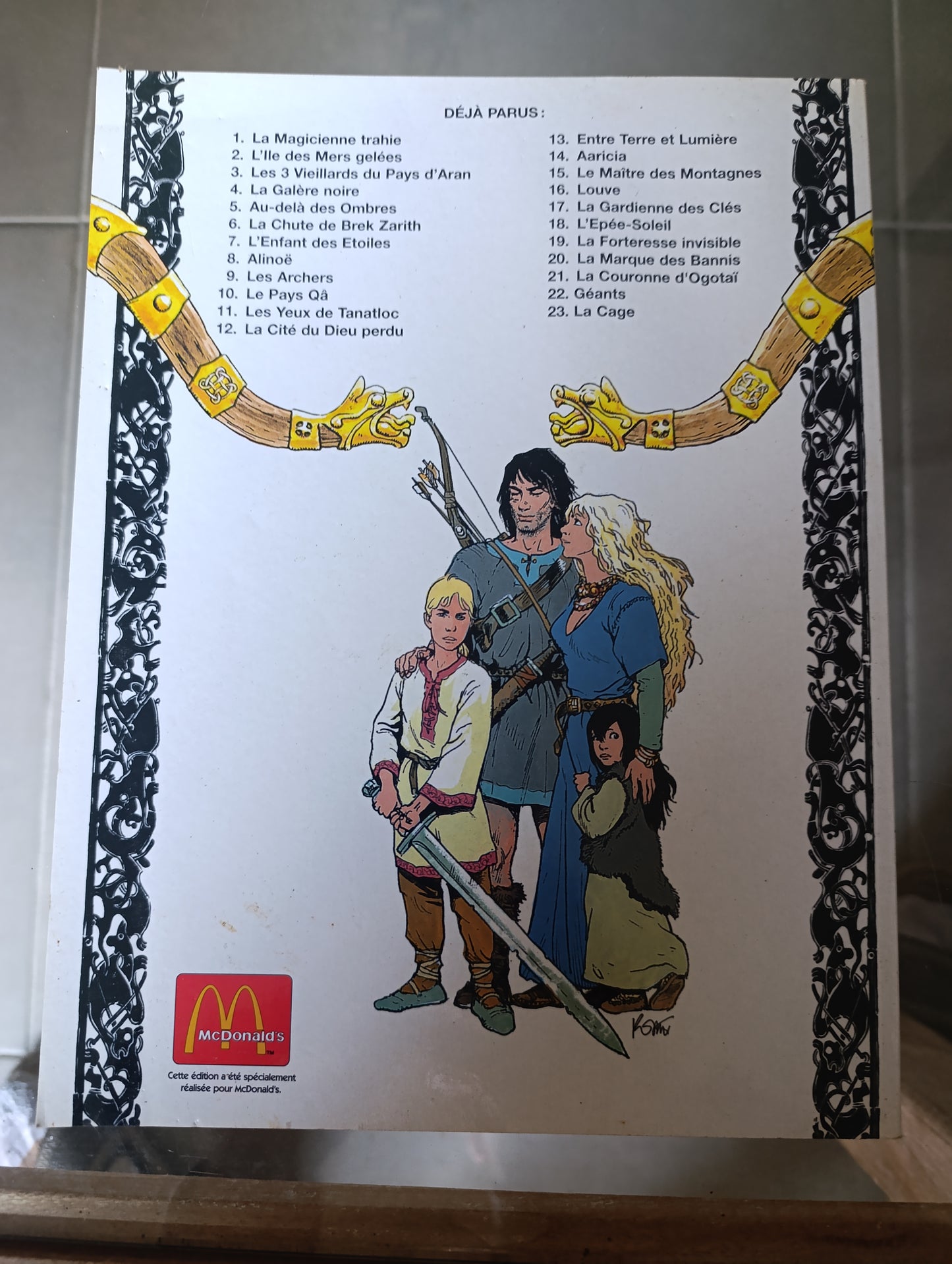 BD Thorgal Le Maître des Montagnes Rosinski Van Hamme édition Lombard