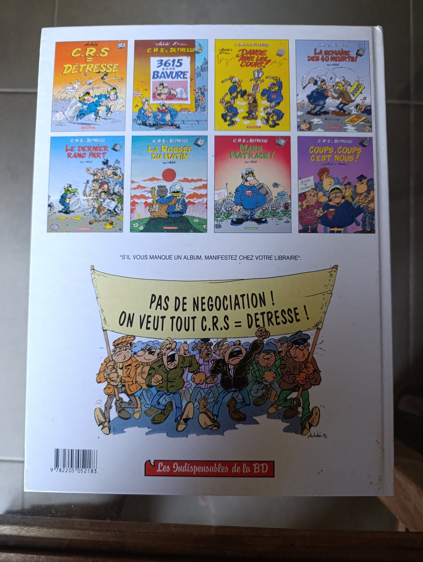 BD CRS = Détresse Tome 7 Mars Matrack Achdé édition Dargaud humour