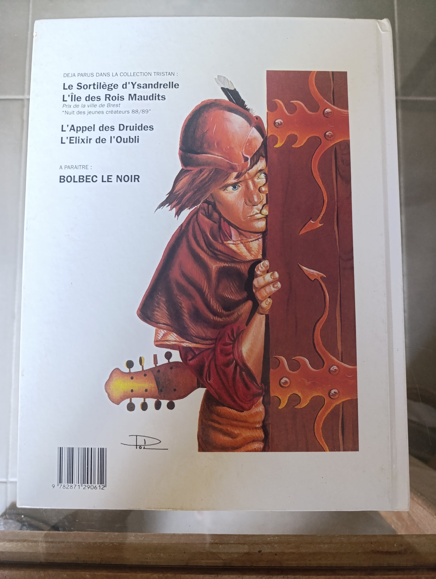 BD Tristan L’élixir de l’oubli Plisson Cornen édition Dargaud aventure historique