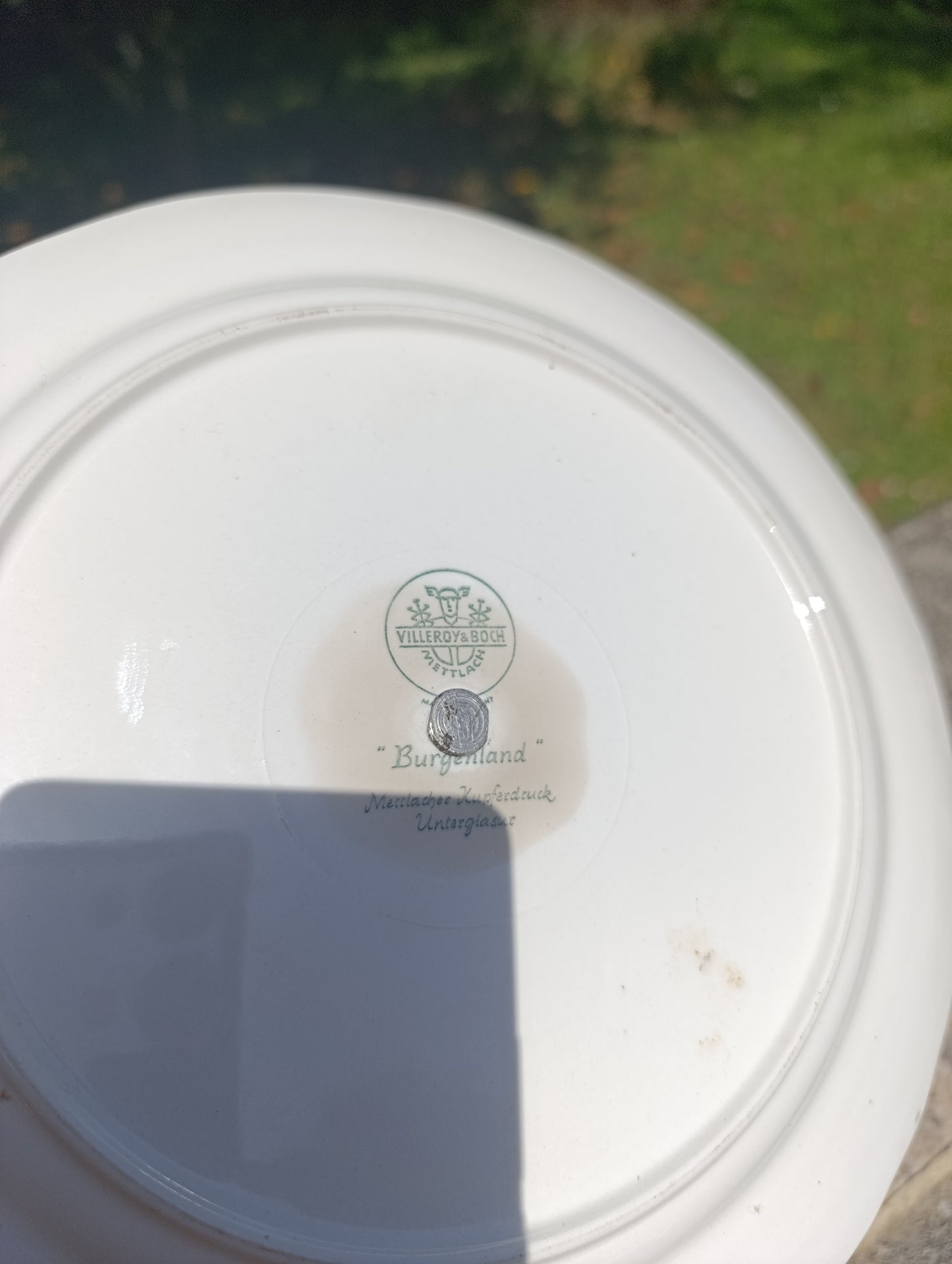 Présentoir à gâteaux 2 étages Villeroy & Boch Burgenland – porcelaine bleue vintage