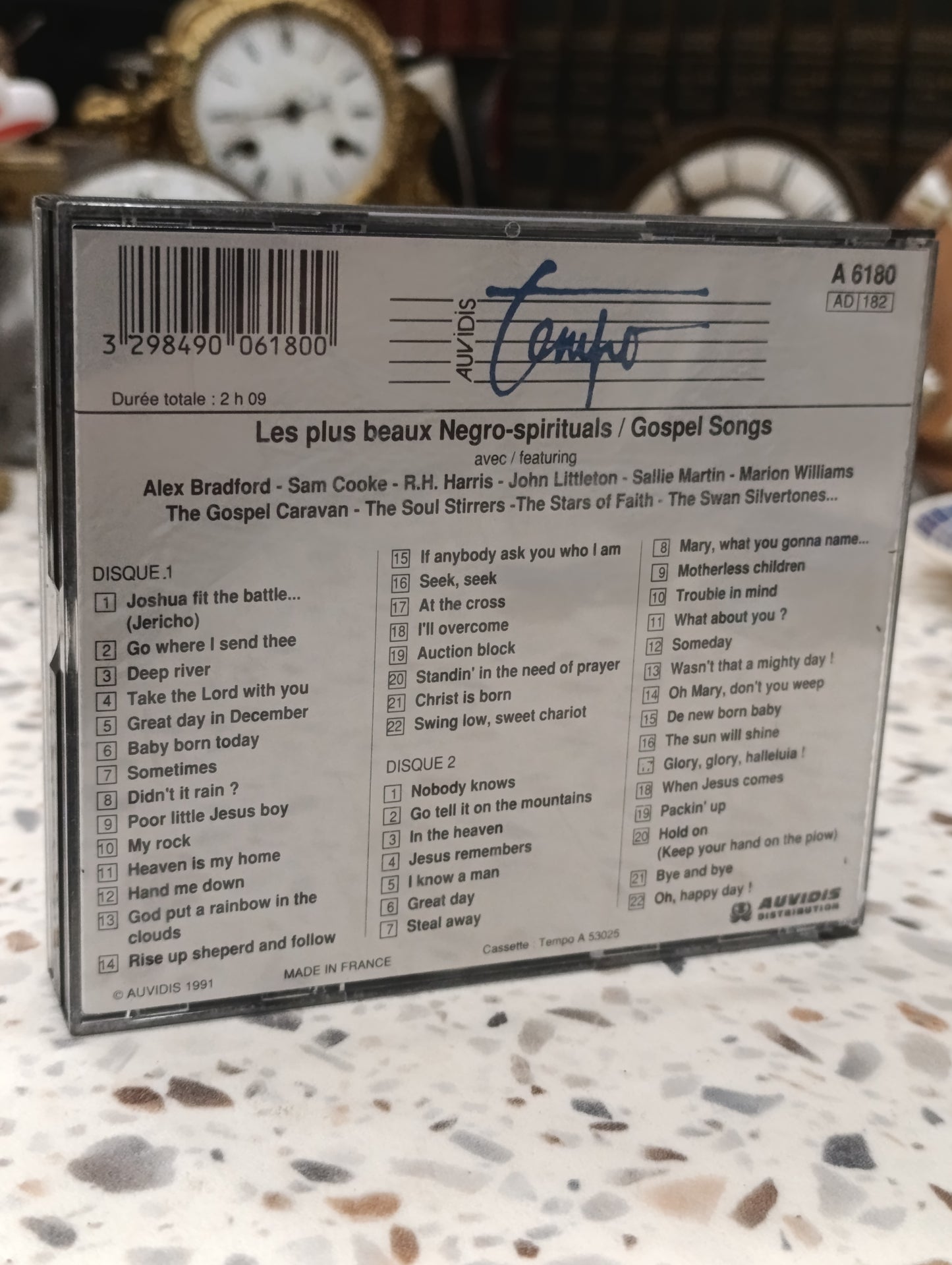 Les Plus Beaux Negro Spirituals - Gospel Songs CD