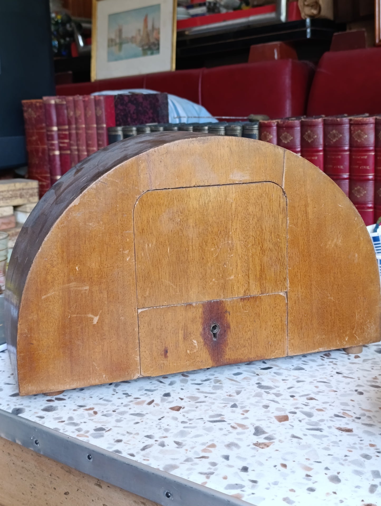 Pendule de cheminée Art Déco « La Pendastrava » – Pour restauration