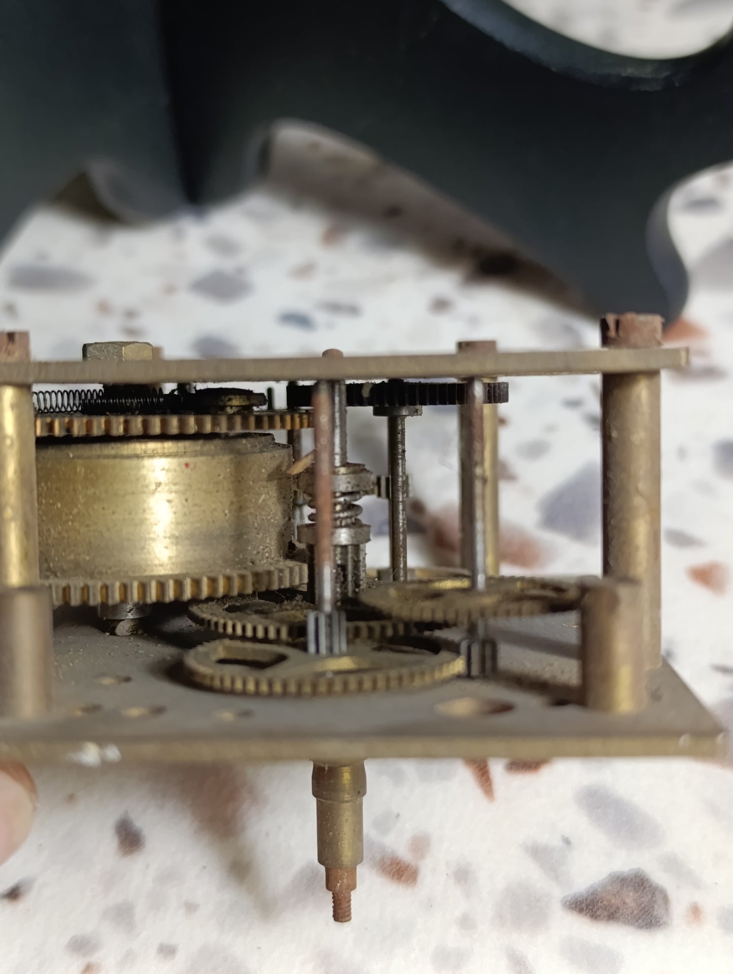 Mouvement ancien de pendule FV Production Française Made in France pour restauration