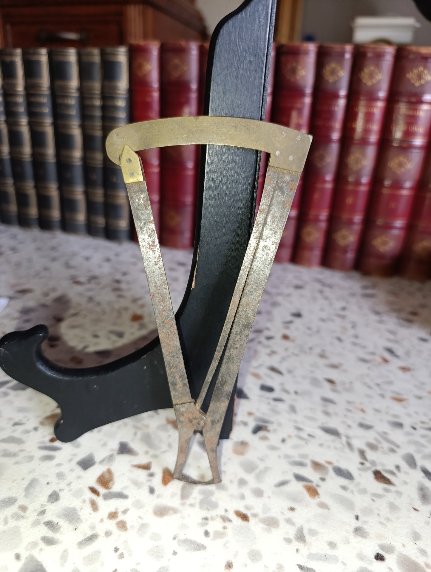Ancien compas au dixième d’horloger bijoutier – Instrument de mesure