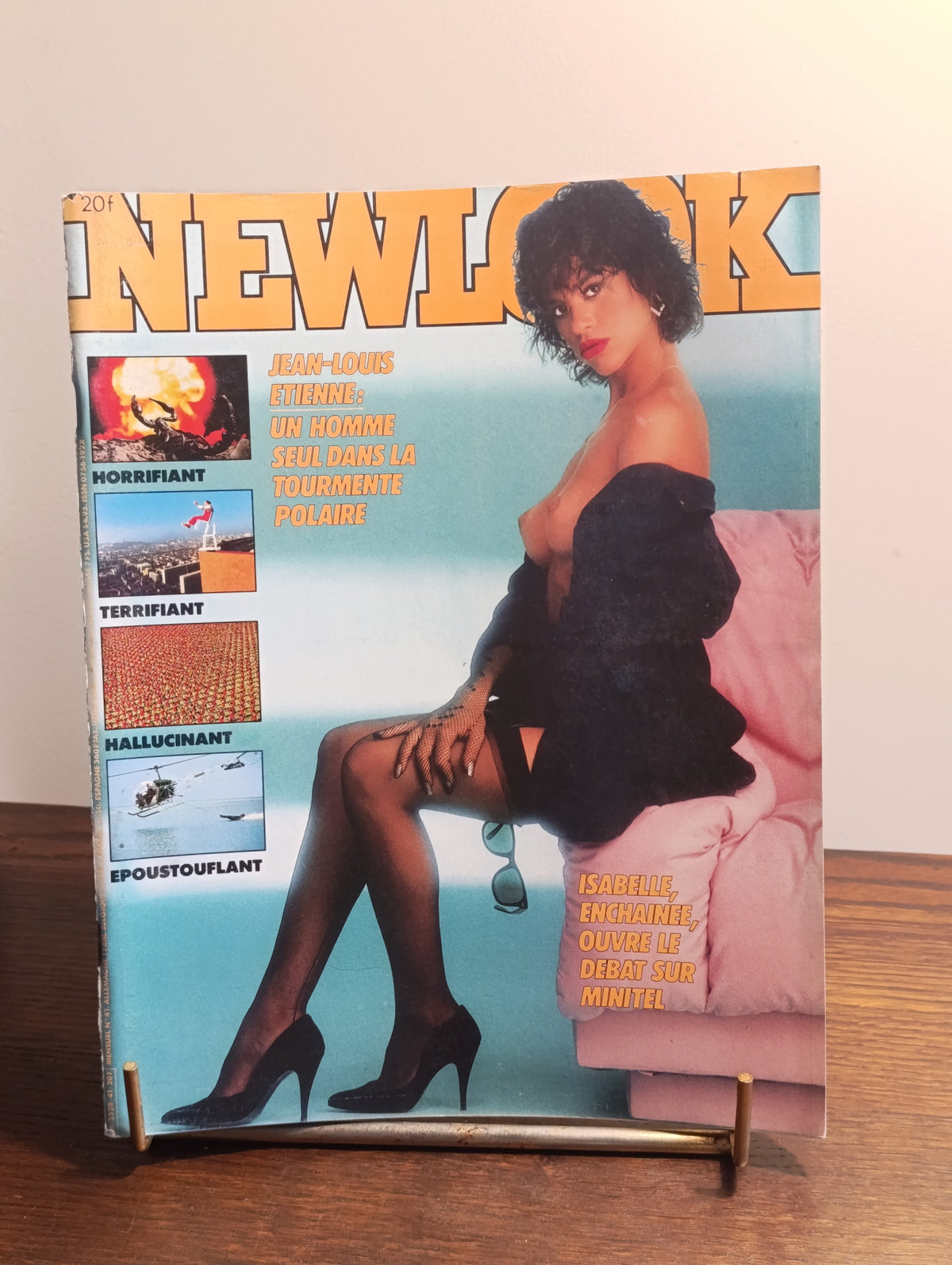 NEWLOOK N°57 – Magazine Vintage Années 80 – Isabelle – Minitel – Aventure Polaire
