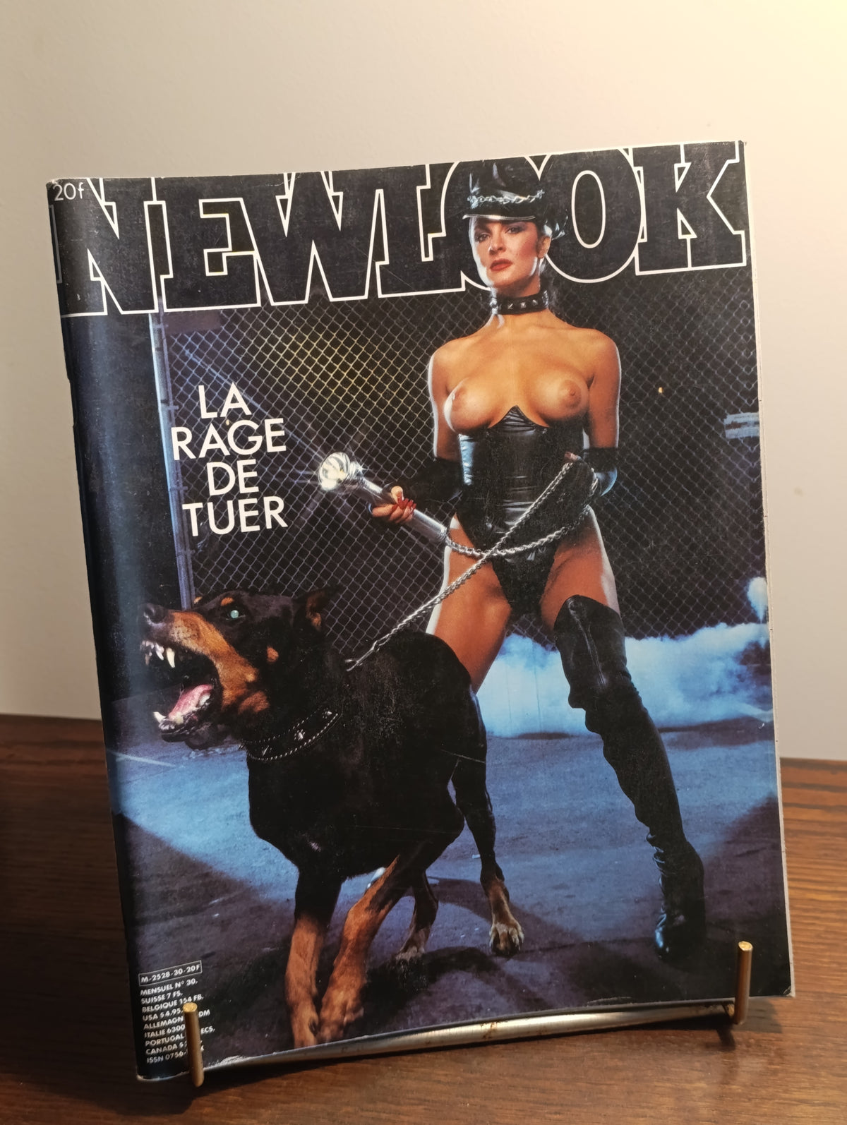 NEWLOOK N°30 – Magazine Vintage – La Rage de Tuer – Dobermann – Années 80