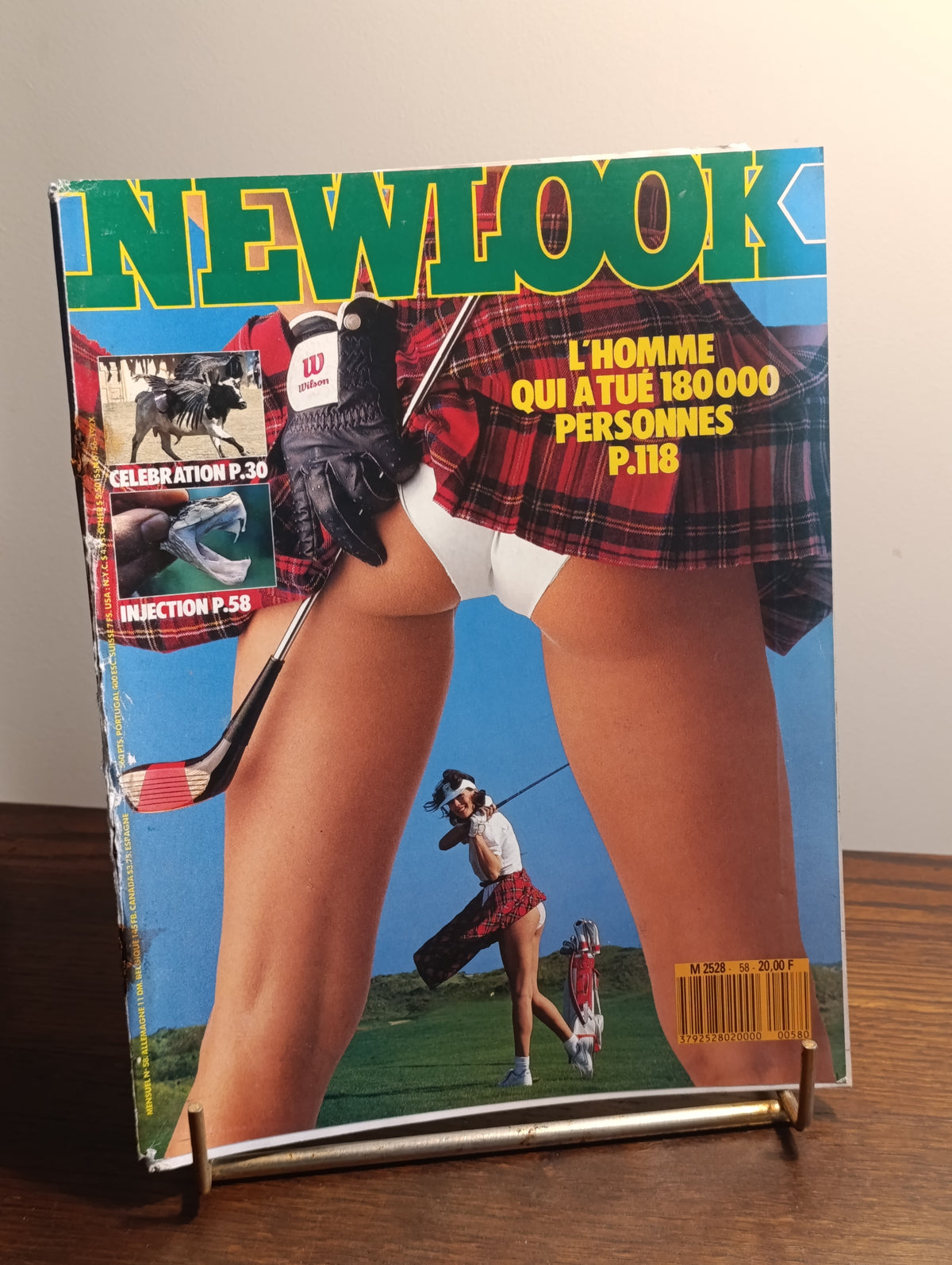 NEWLOOK N°58 – Magazine Vintage Golf Écosse Reportages Années 90