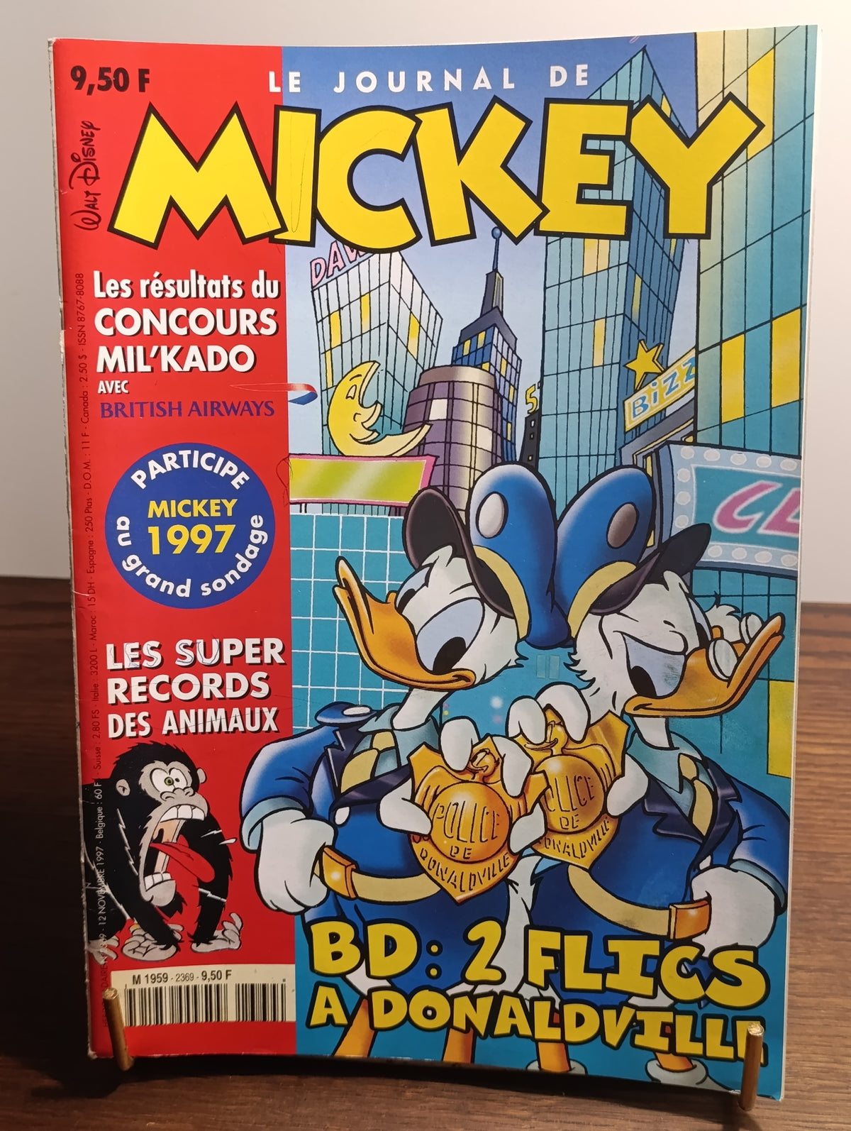 Le Journal de Mickey n°2369 – 2 flics à Donaldville