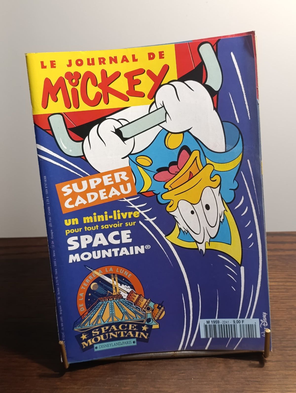 Le Journal de Mickey n°2241 – Space Mountain – Disneyland Paris