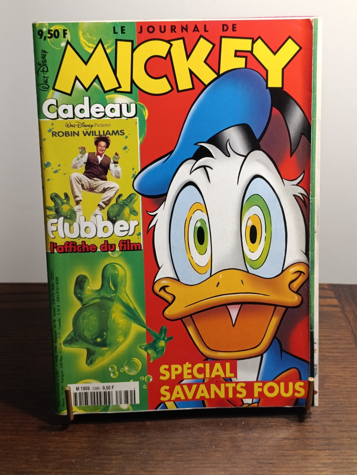 Le Journal de Mickey n°2389 – Spécial savants fous – Flubber — exemplaire BD108