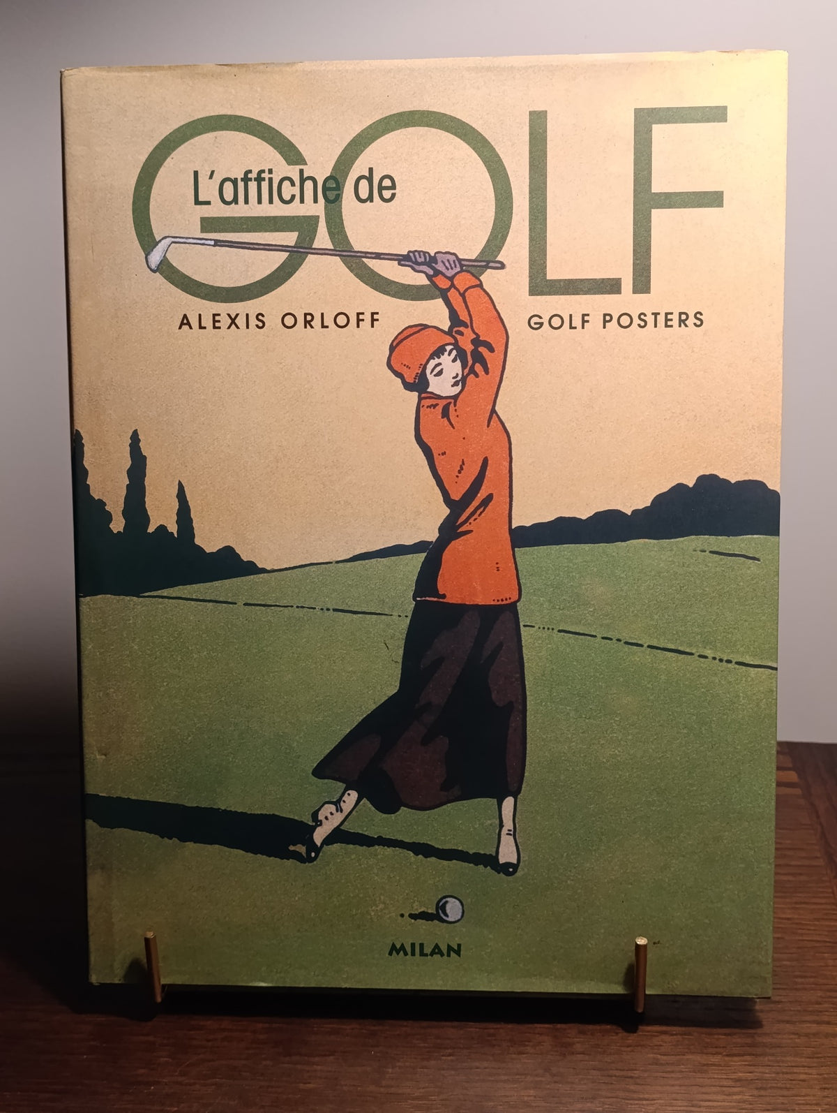 L’affiche de golf — Alexis Orloff — Golf Posters — Milan