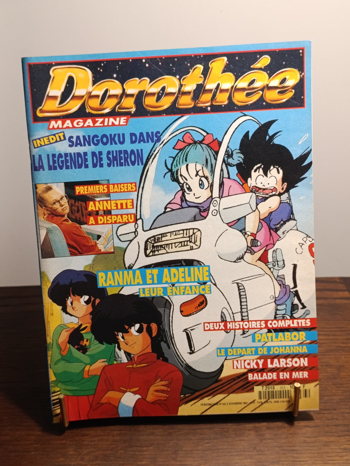 Dorothée Magazine n°163 — Sangoku — La Légende de Sheron — 1992