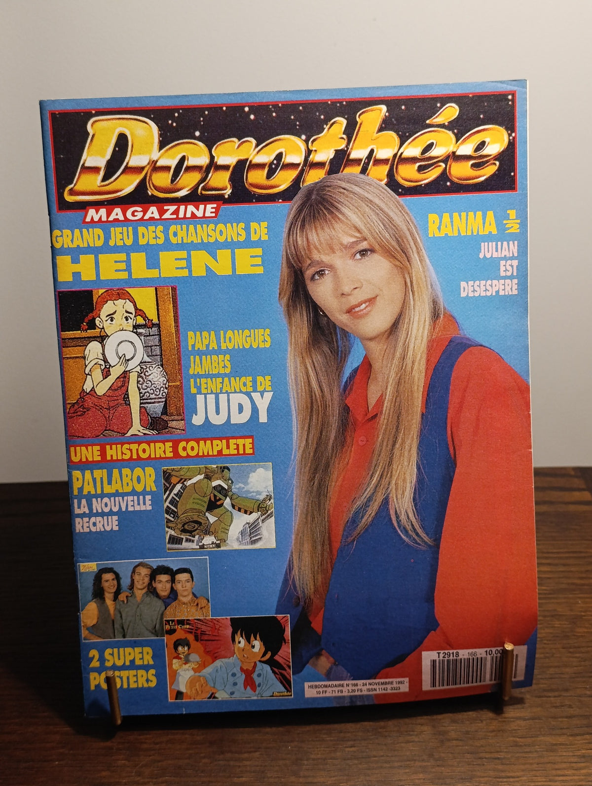 Dorothée Magazine n°166 — Hélène — Ranma 1/2 — 1992