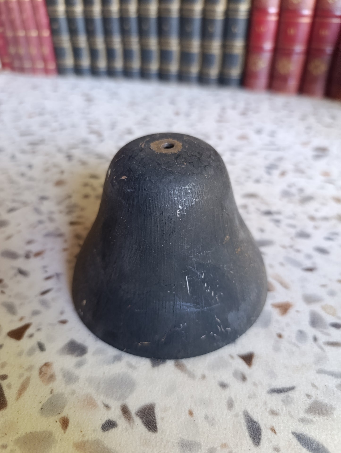 Cloche ancienne de carillon en acier 111 mm pour pendule ou horloge