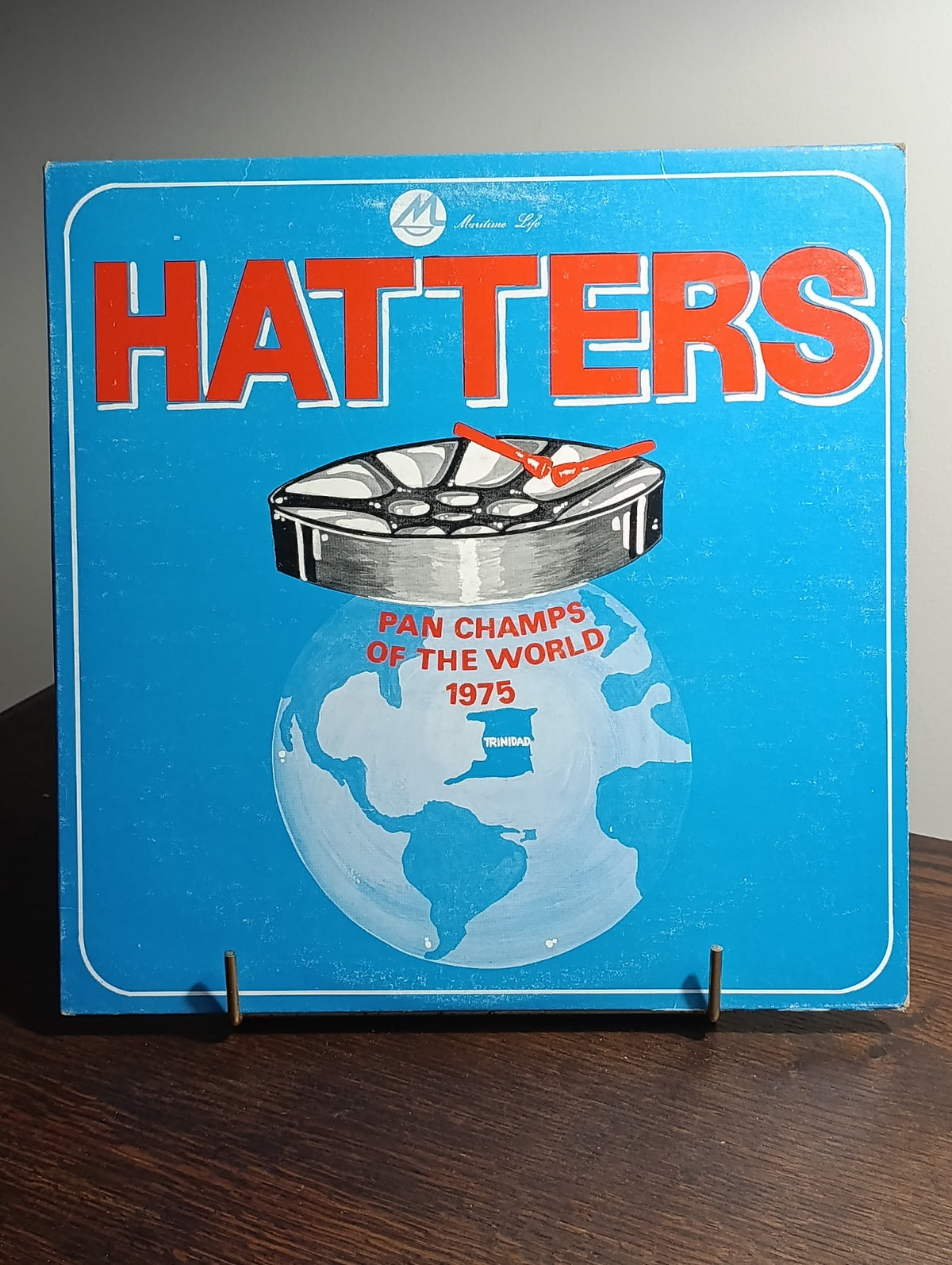Hatters – Pan Champs of the World 1975 – Vinyle 33 tours – pochette de l’exemplaire vendu