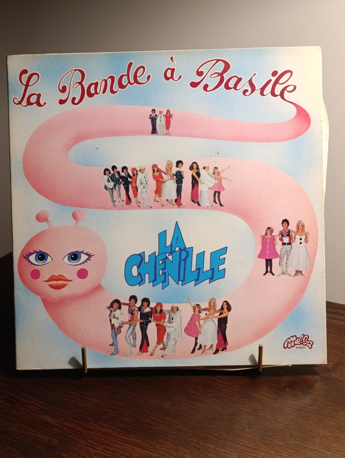 La Bande à Basile – La Chenille – Vinyle 33 tours – pochette de l’exemplaire vendu